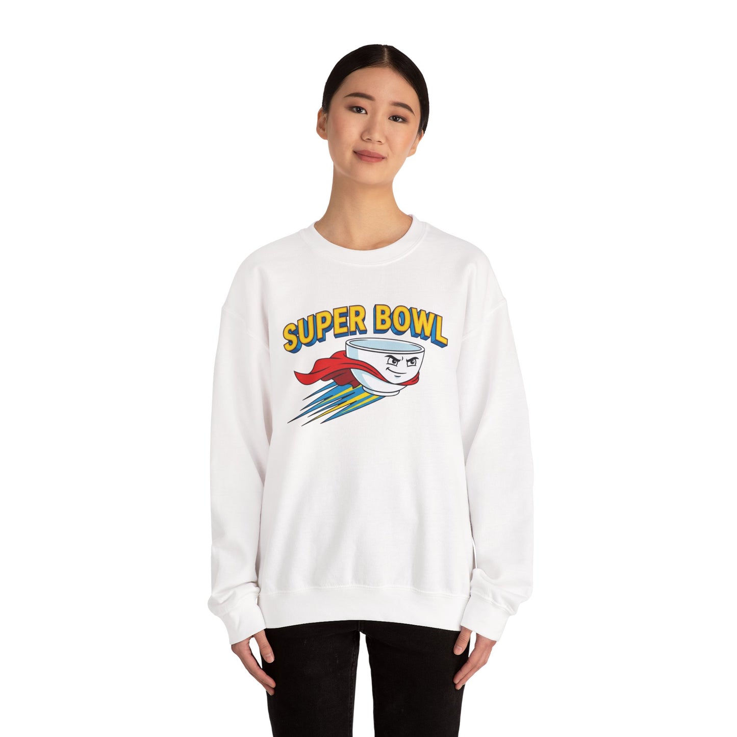Super Bowl Sweatshirt, Funny Super Bowl Shirt, Football Party Sweatshirt, Game Day Crewneck, Bowl Pun Sweatshirt, Unisex Graphic Crew