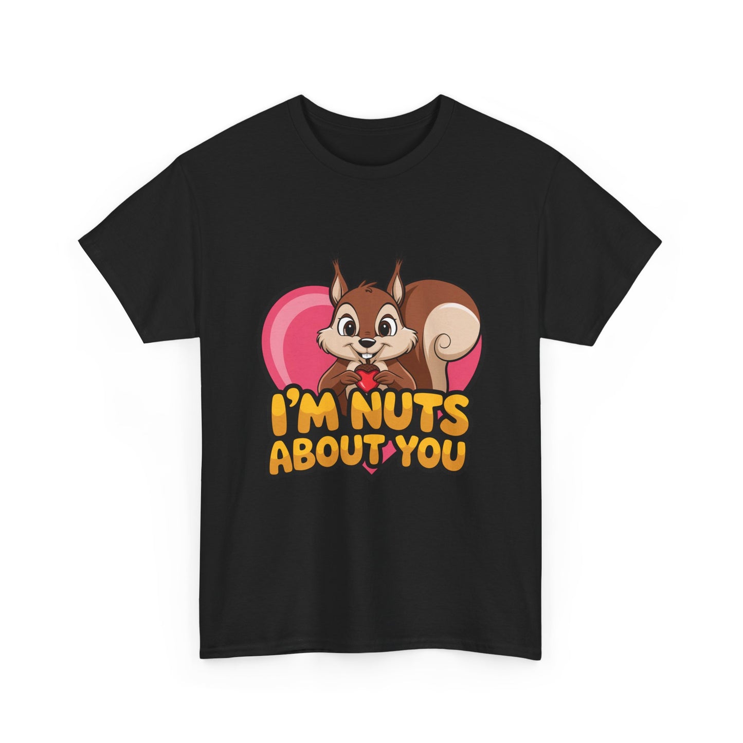 I’m Nuts About You Shirt, Funny Valentine Shirt, Squirrel Love T Shirt, Cute Animal Pun Tee, Valentine Gift For Him Her