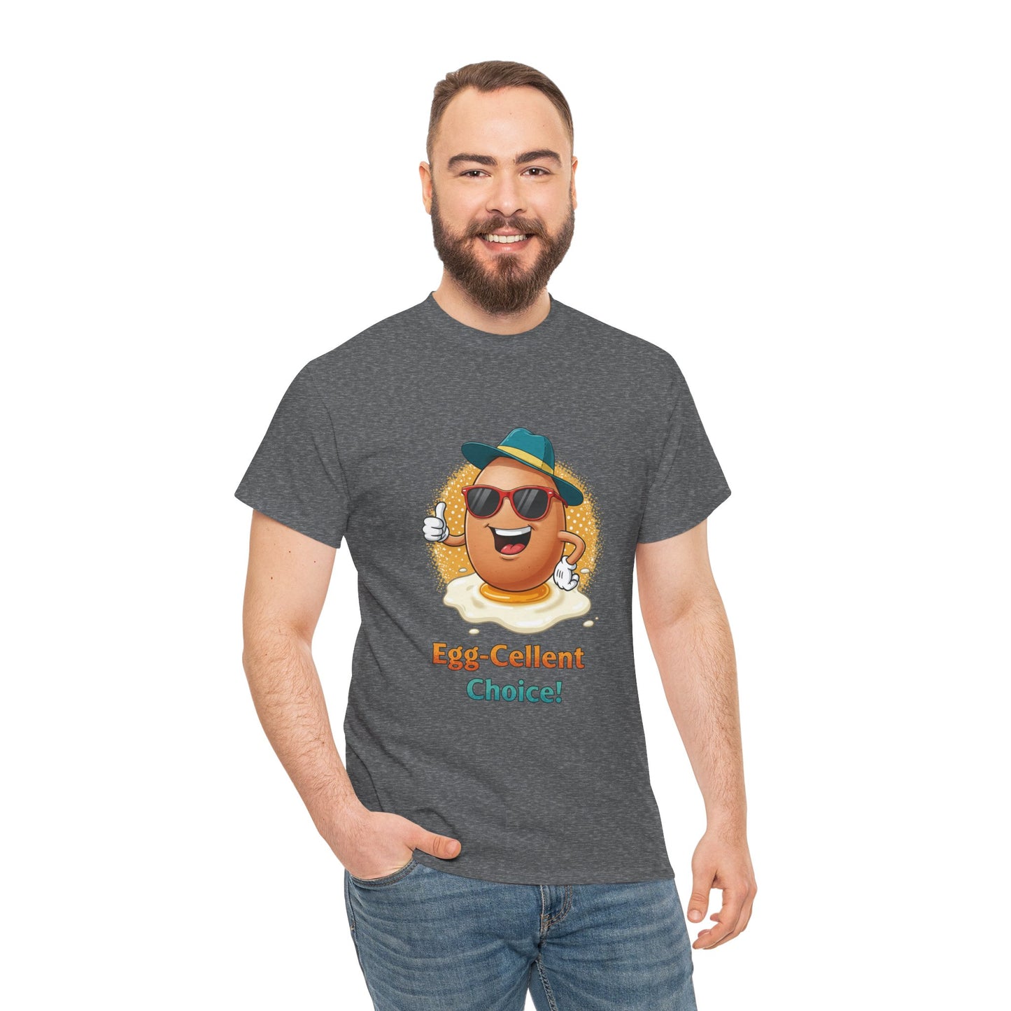 Funny Egg Shirt | Egg-Cellent Choice T-Shirt | Pun Food Tee | Breakfast Lover Gift | Cool Cartoon Egg Shirt | Dad Joke Shirt