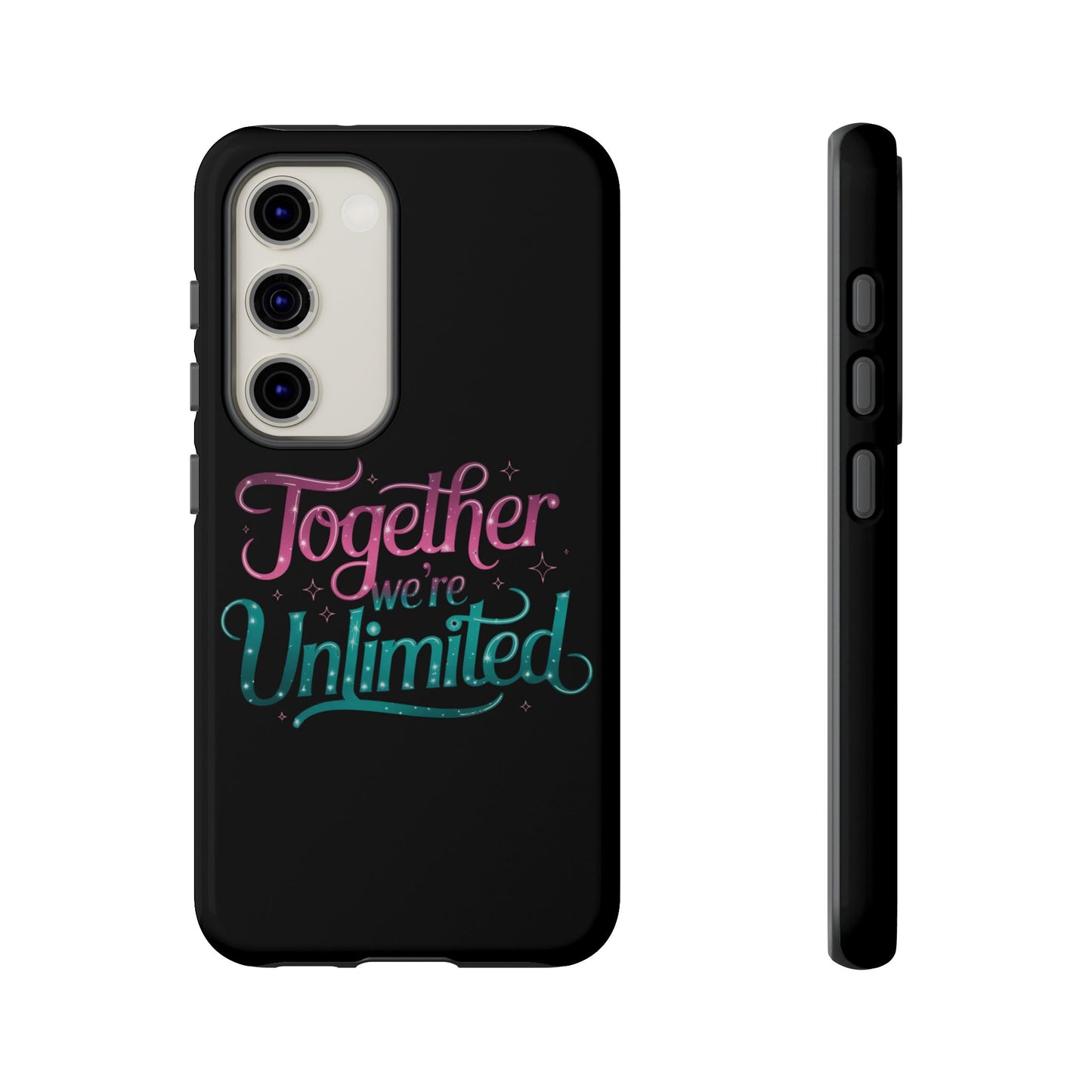 Samsung Case Musical Quote 'Together We're Unlimited' Musical Phone Case