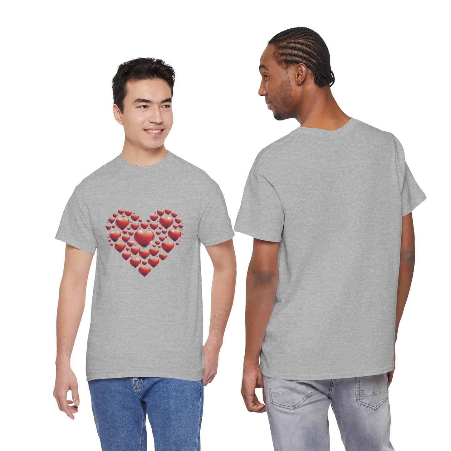 Heart Of Hearts Shirt, Minimal Valentine Shirt, Red Heart Graphic Tee, Love Aesthetic T Shirt, Valentine Gift Shirt
