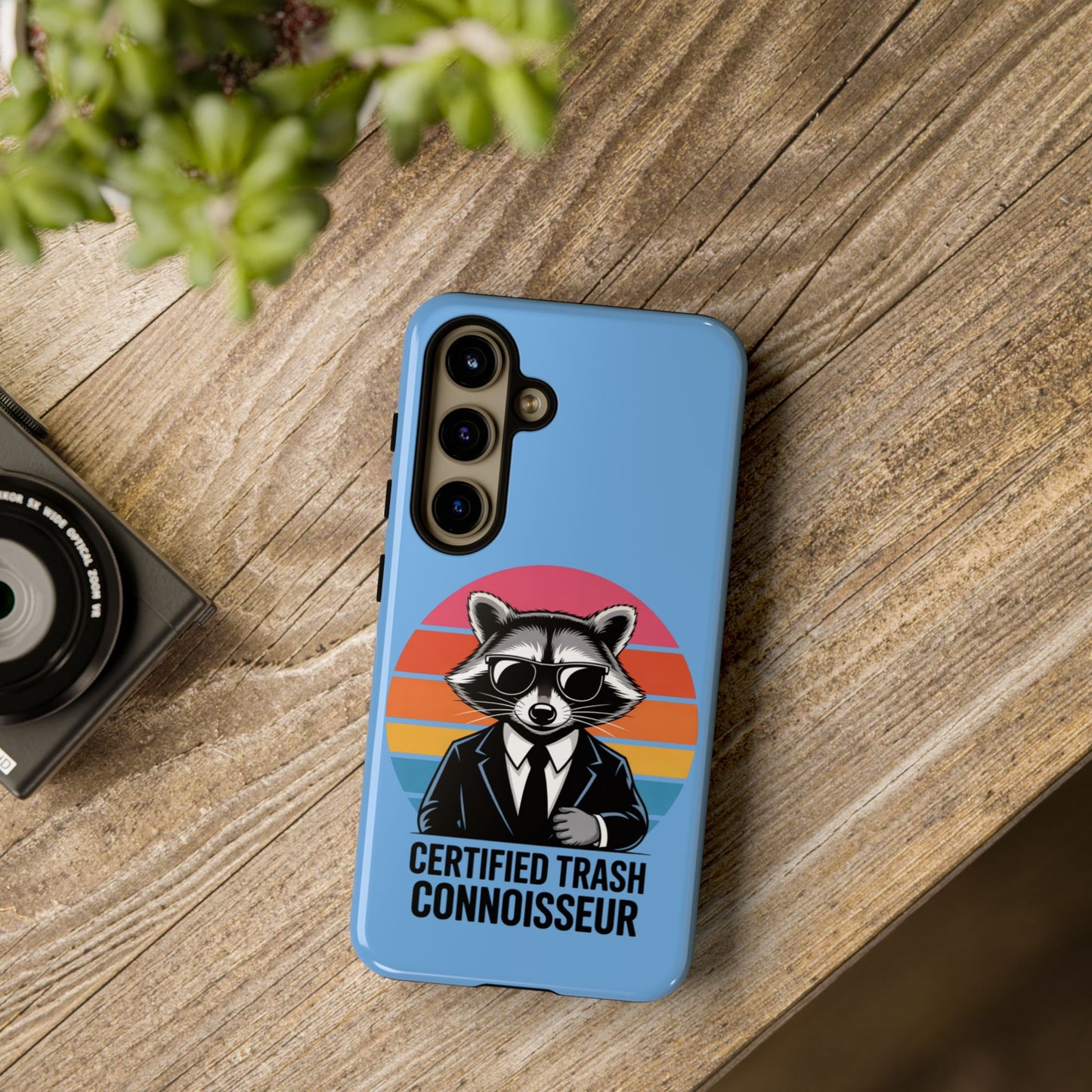 Certified Trash Connoisseur Phone Case - Fun & Stylish Protection for Animal Lovers