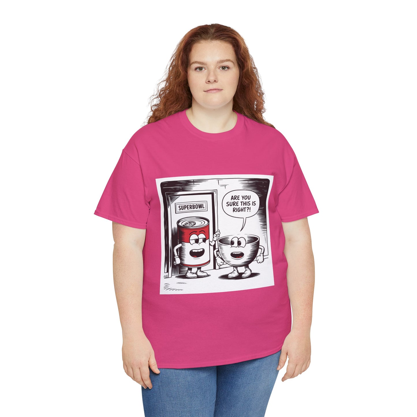 Comic Unisex Tee - Superbowl Design