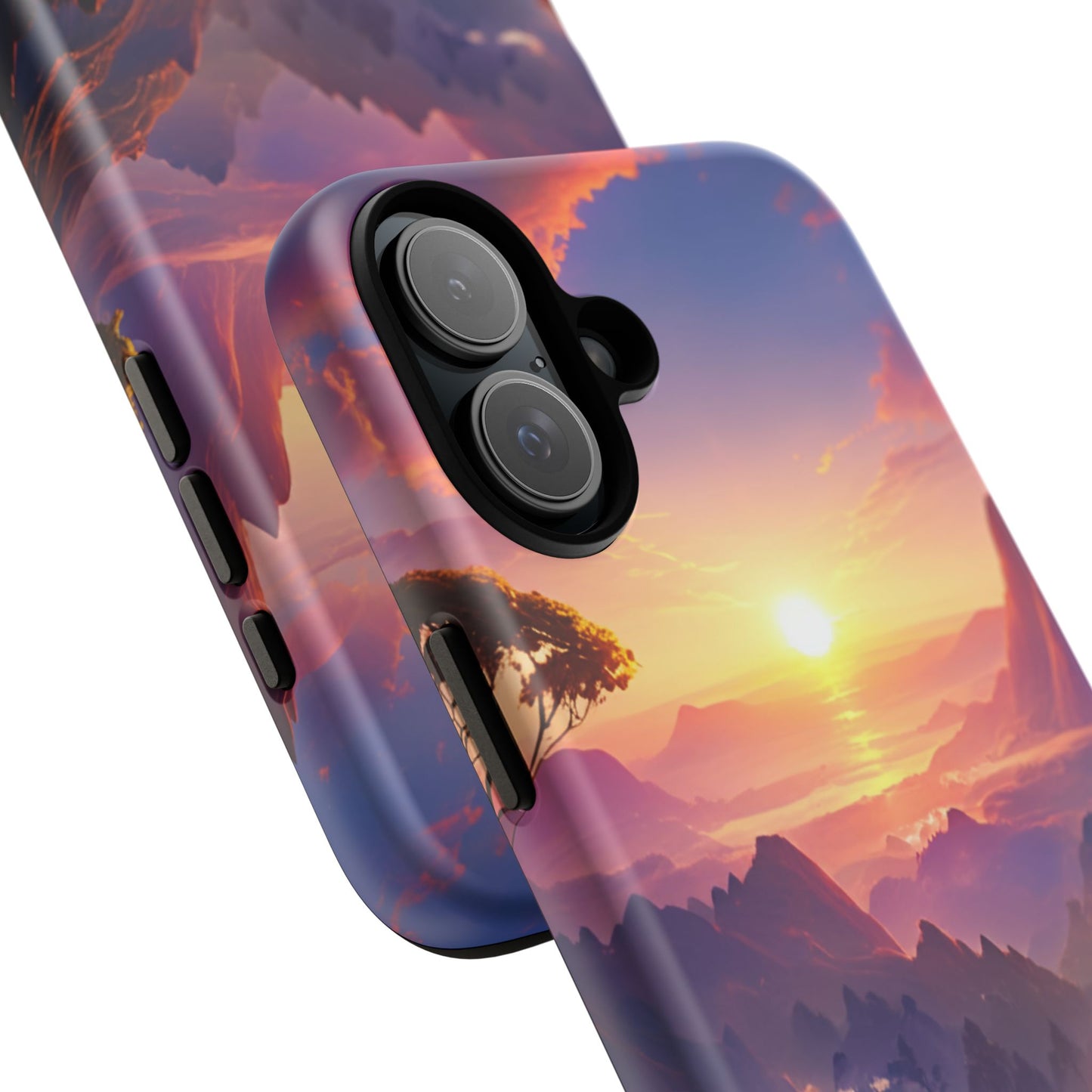 iPhone Tough Case - Artistic Sunset Landscape