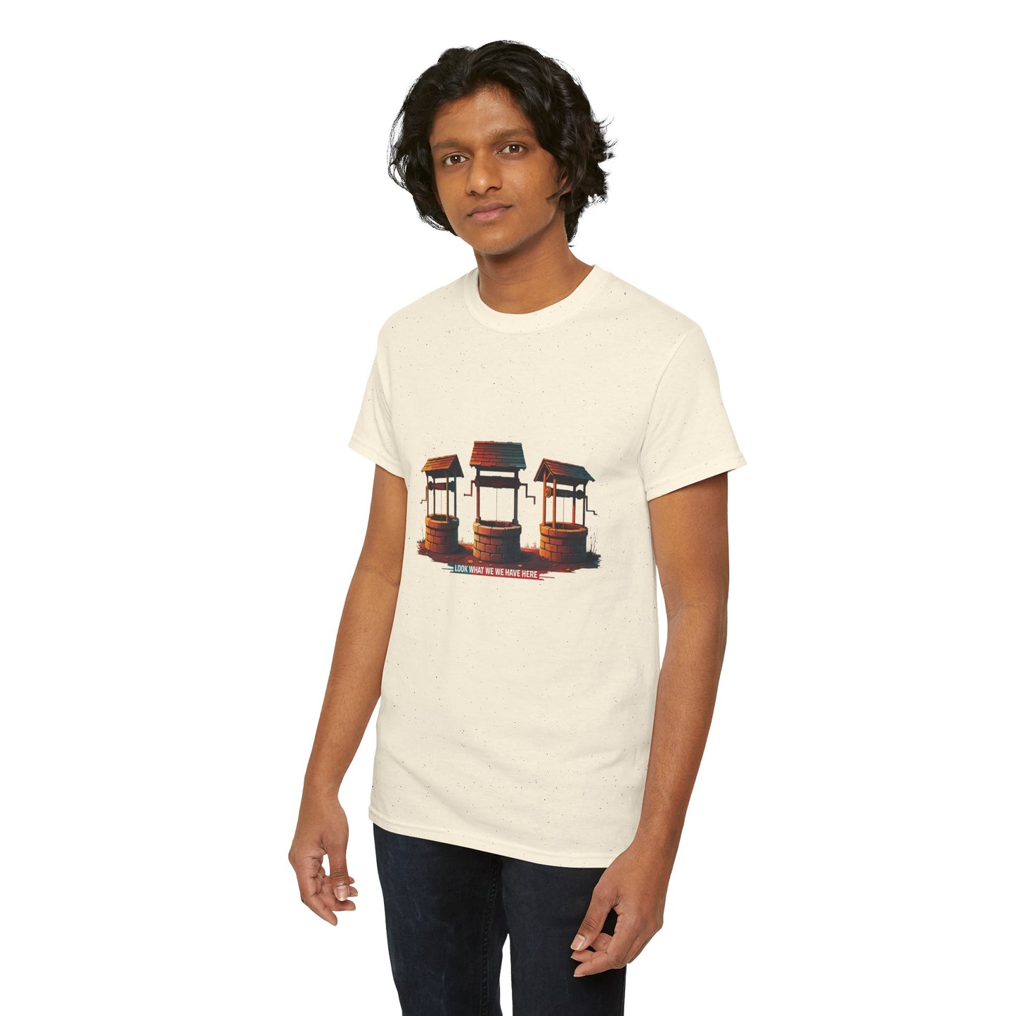 Funny “Well Well Well” T-Shirt • Pun Graphic Tee with Wishing Wells • Retro Vintage Humor Shirt • Gift for Pun Lovers & Joke Fans