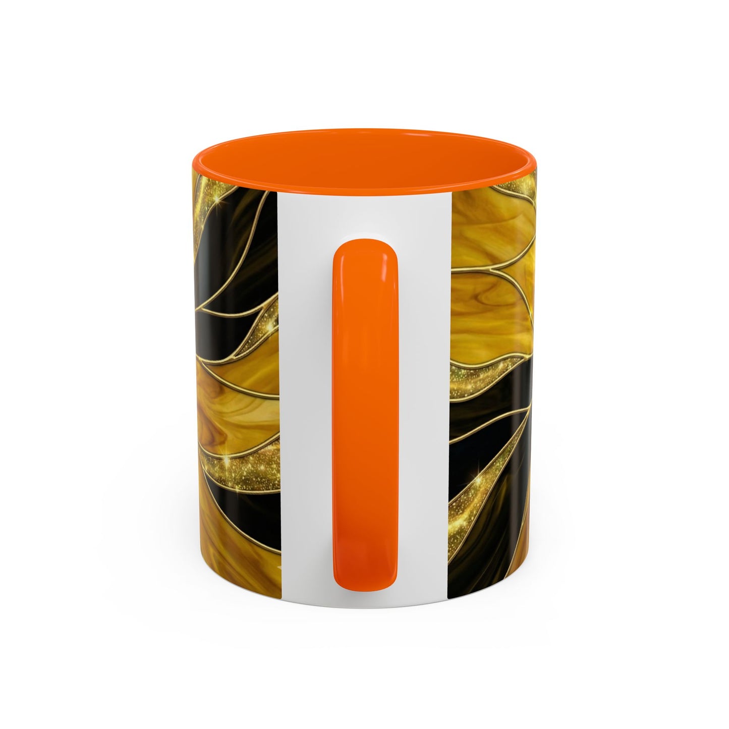 Stained Glass Gamer Mug, Gold Controller Coffee Cup, Video Game Gifts for Him, Gamer Boyfriend Gift, Teen Boy Gaming Mug, Desk Decor