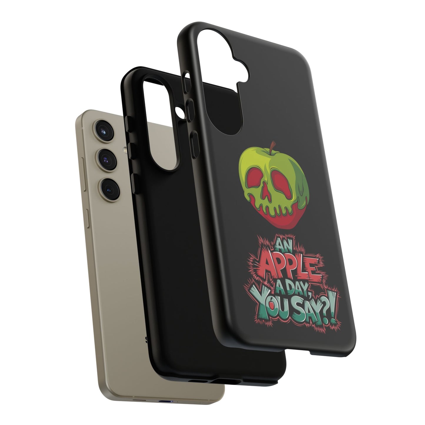 Samsung Galaxy Tough Case - Poison Apple 'An Apple a Day You Say'