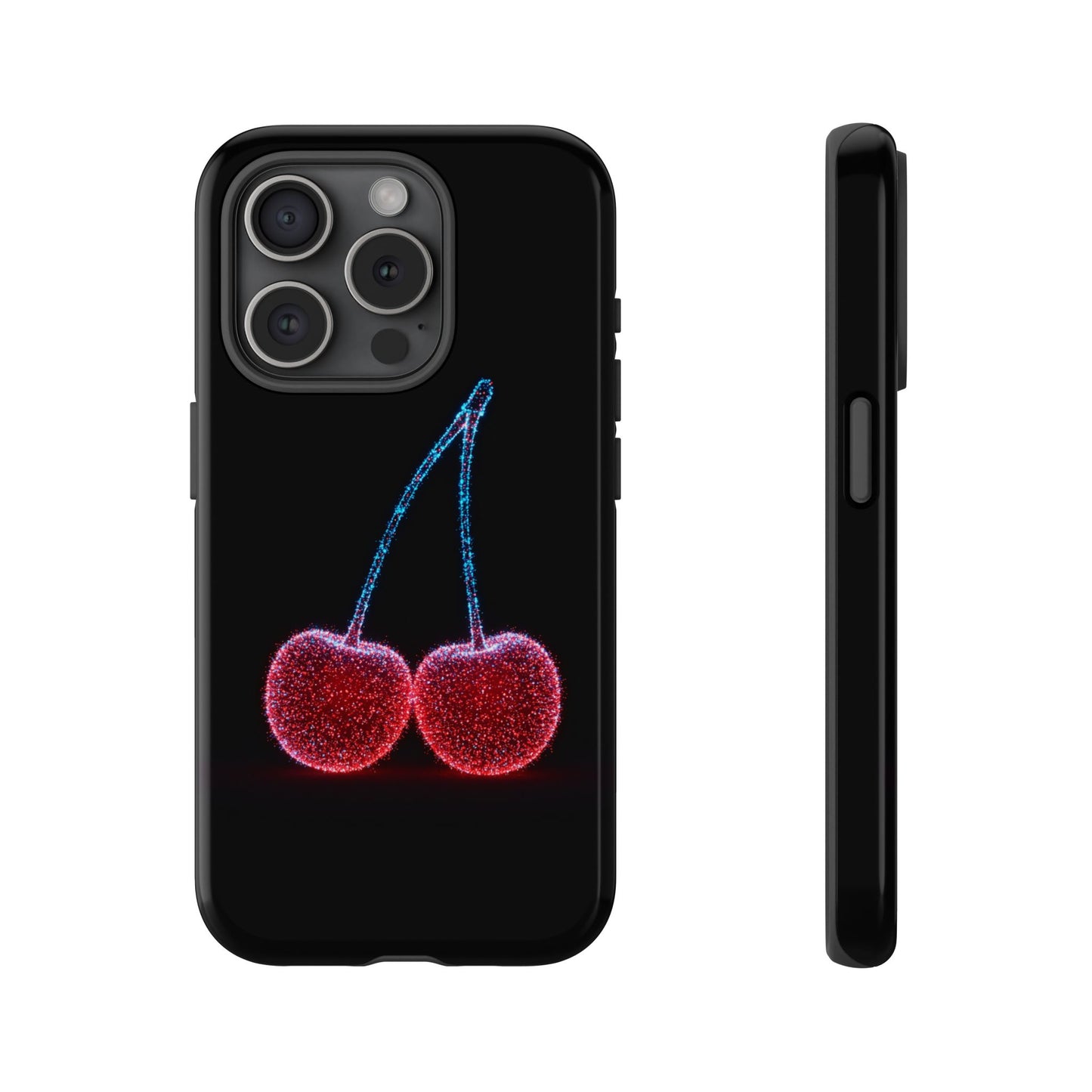 iPhone Case Bioluminescent Cherries Cherry Phone Case Cherry iPhone Case