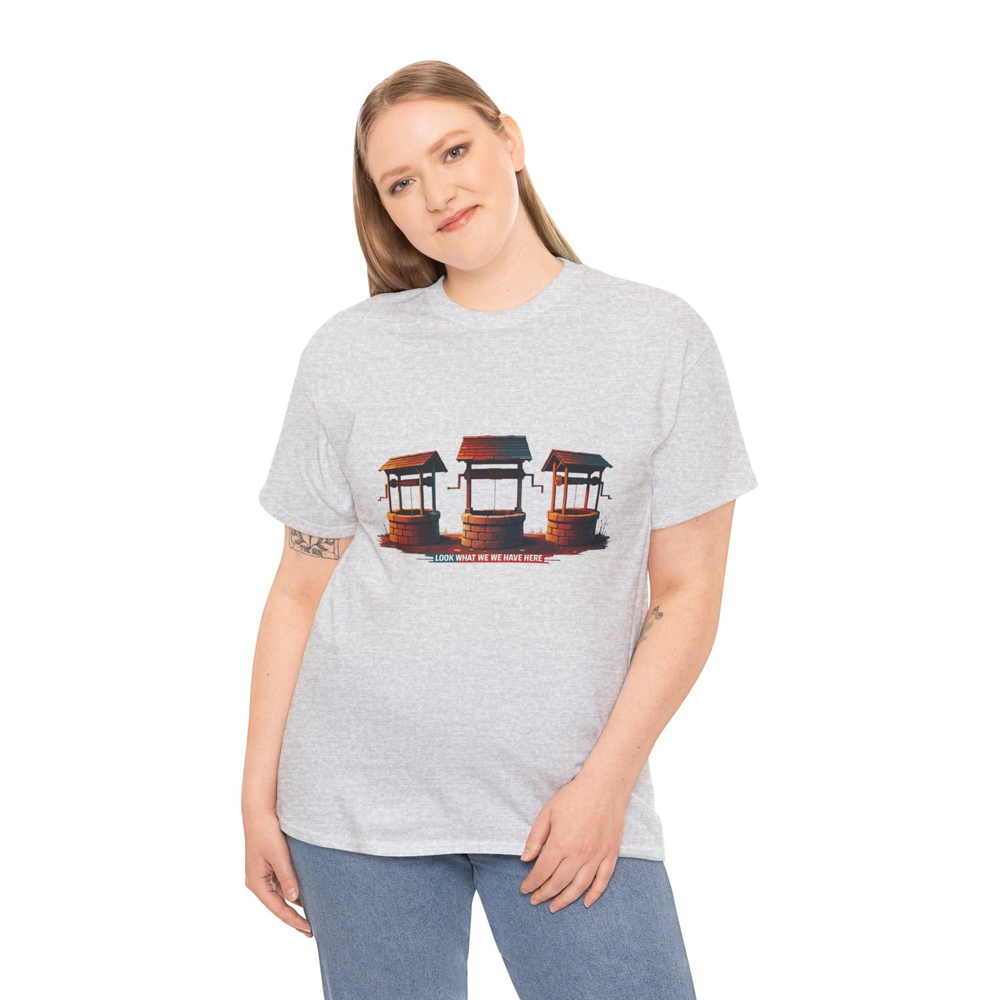 Funny “Well Well Well” T-Shirt • Pun Graphic Tee with Wishing Wells • Retro Vintage Humor Shirt • Gift for Pun Lovers & Joke Fans