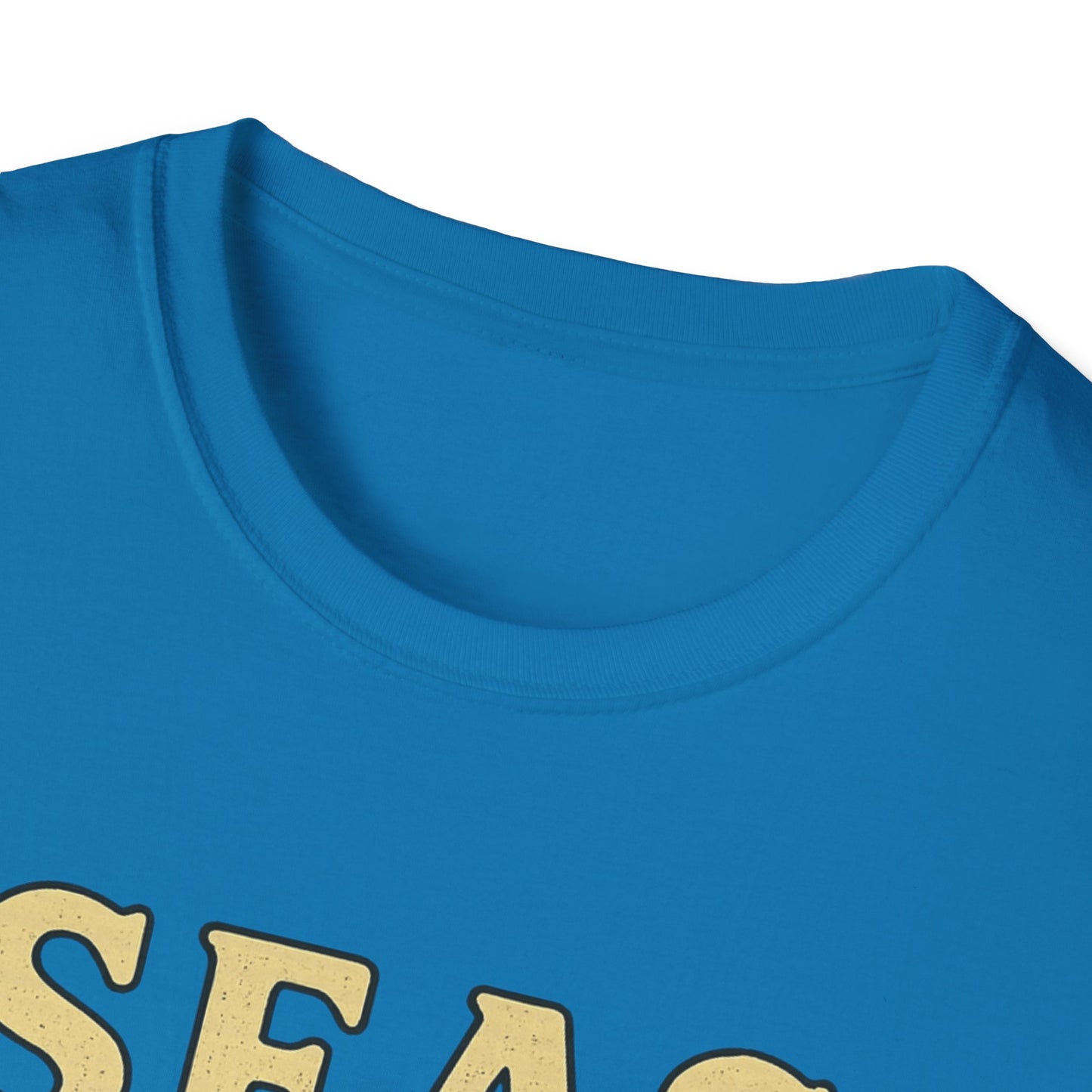 Seas the Day Shirt – Nautical Anchor Ocean Tee | Coastal Beach Graphic T-Shirt | Funny Seaside Pun Gift | Unisex Summer Travel Top