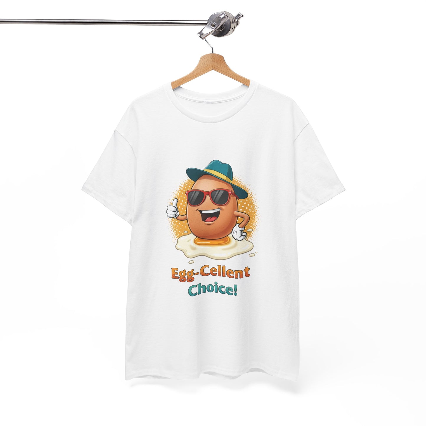 Funny Egg Shirt | Egg-Cellent Choice T-Shirt | Pun Food Tee | Breakfast Lover Gift | Cool Cartoon Egg Shirt | Dad Joke Shirt