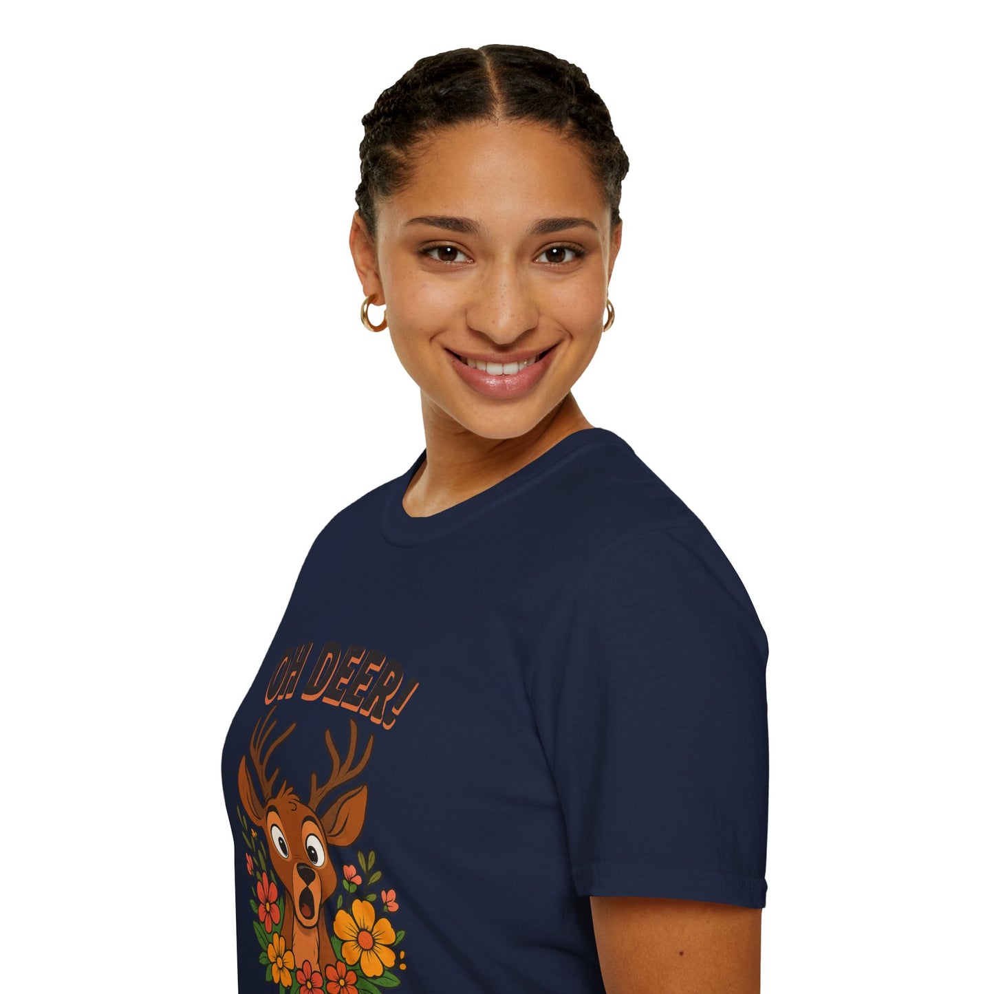 Oh Deer T-Shirt Animal Apparel Wildlife shirt Deer Tee Gift for Animal Lovers