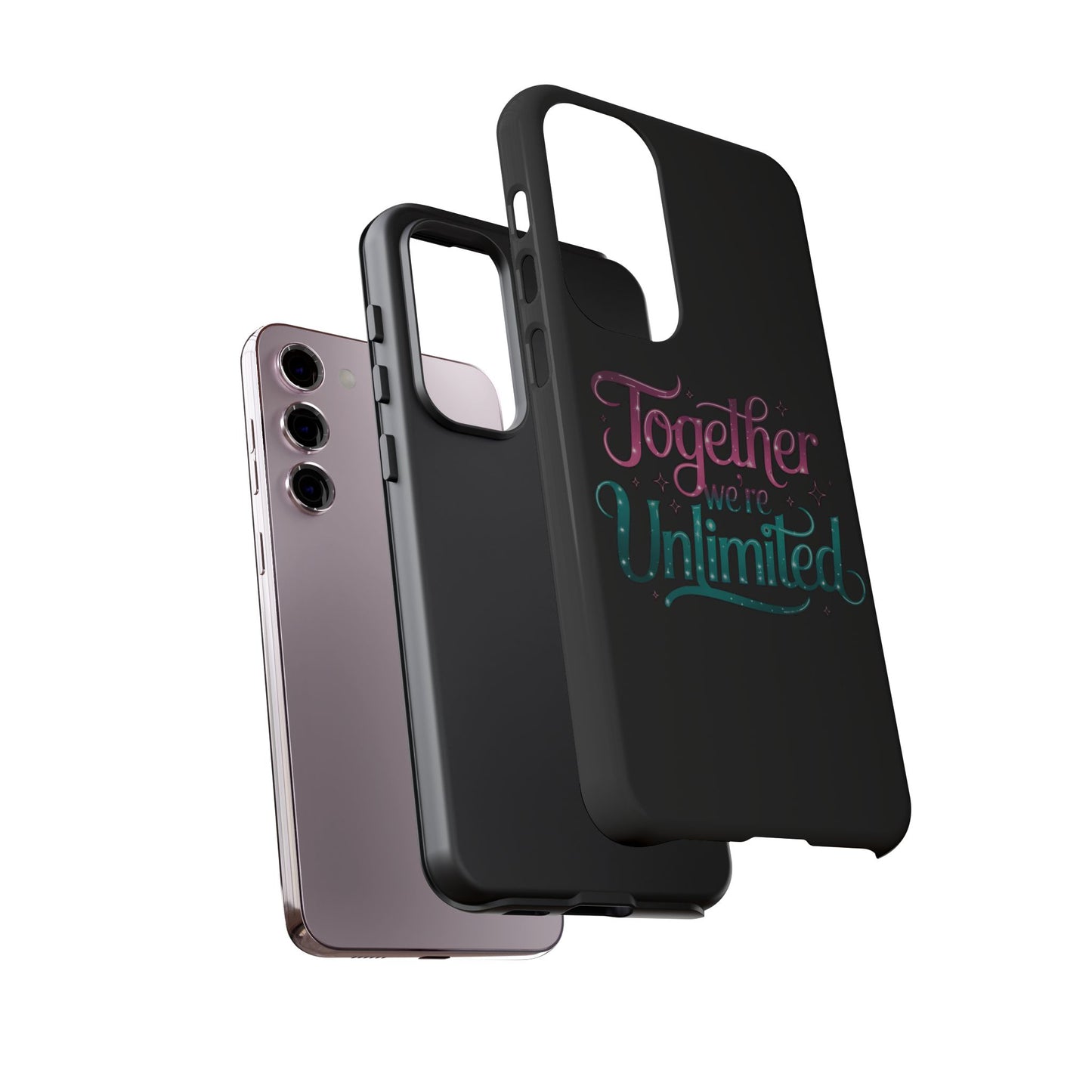 Samsung Case Musical Quote 'Together We're Unlimited' Musical Phone Case