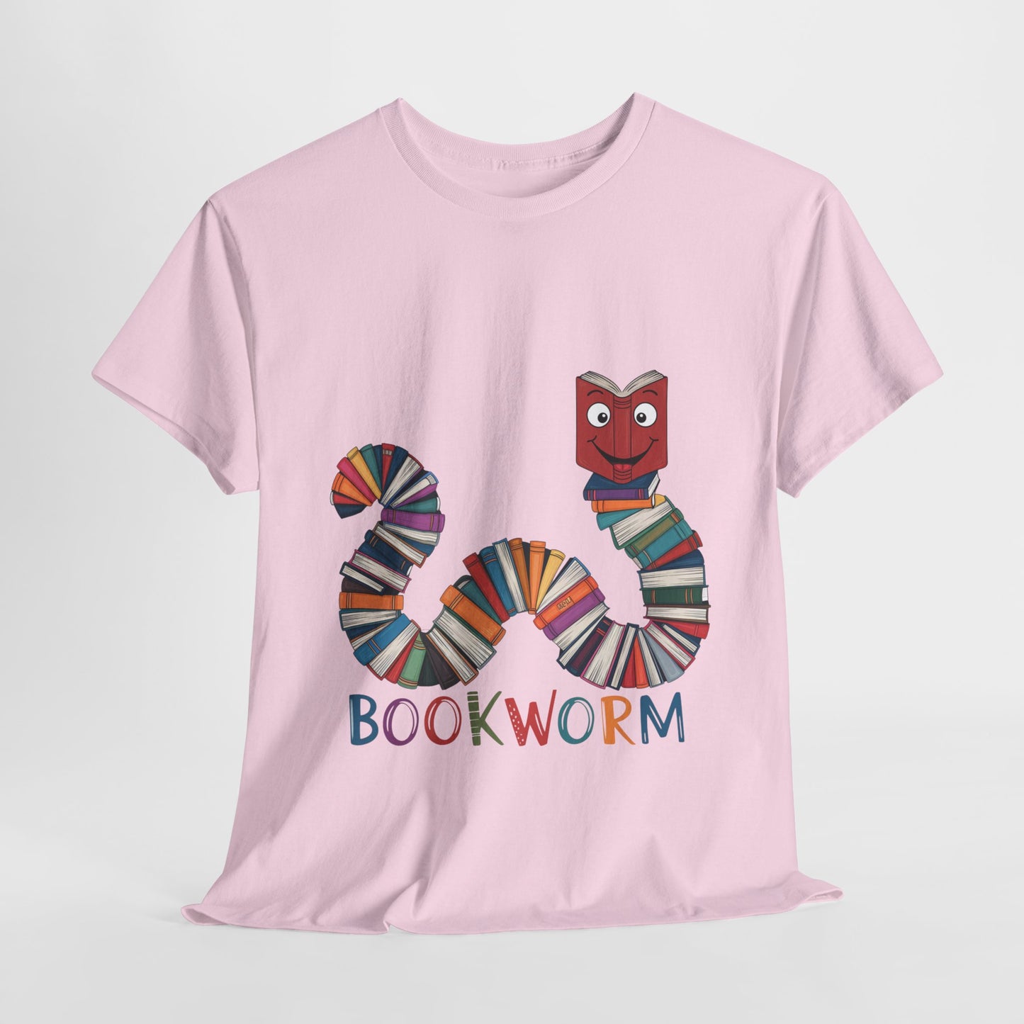 Cute Bookworm Shirt – Funny Reading Lover Tee – Teacher Gift – Kids Book Tee – Unisex Book Nerd Shirt – Book Club Graphic T-Shirt