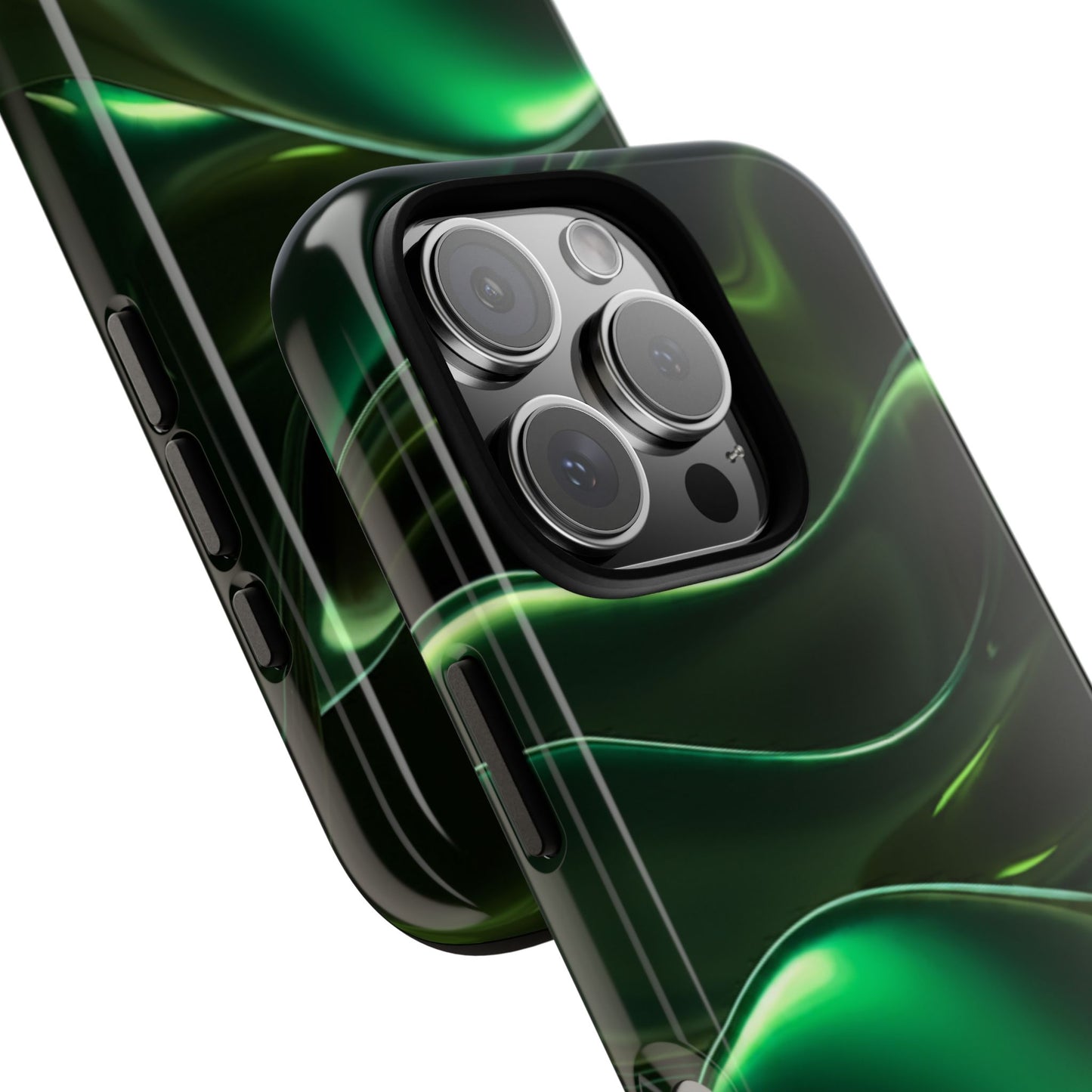 iPhone Case - Fluid Metallic Design