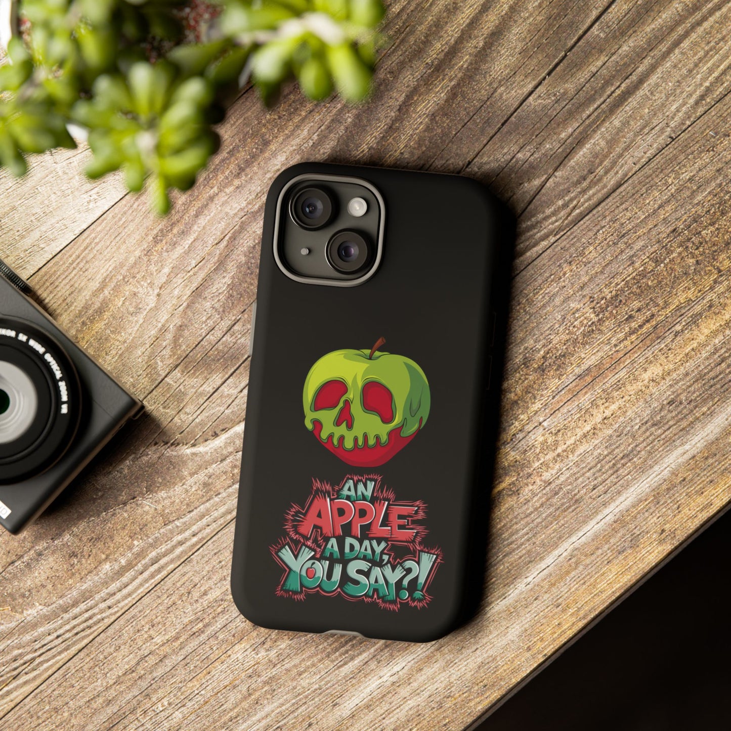 iPhone Case - Poison Apple 'An Apple a Day You Say'