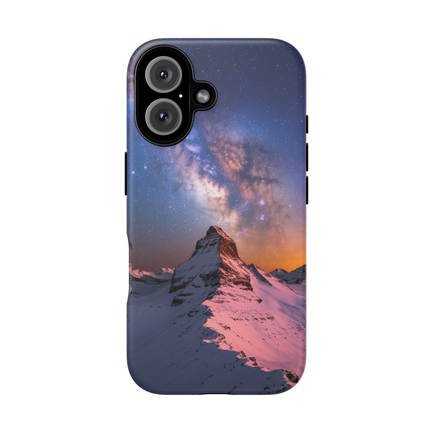 iPhone Case Mountain Top and Milky Way Nature Phone Case Unique Gift
