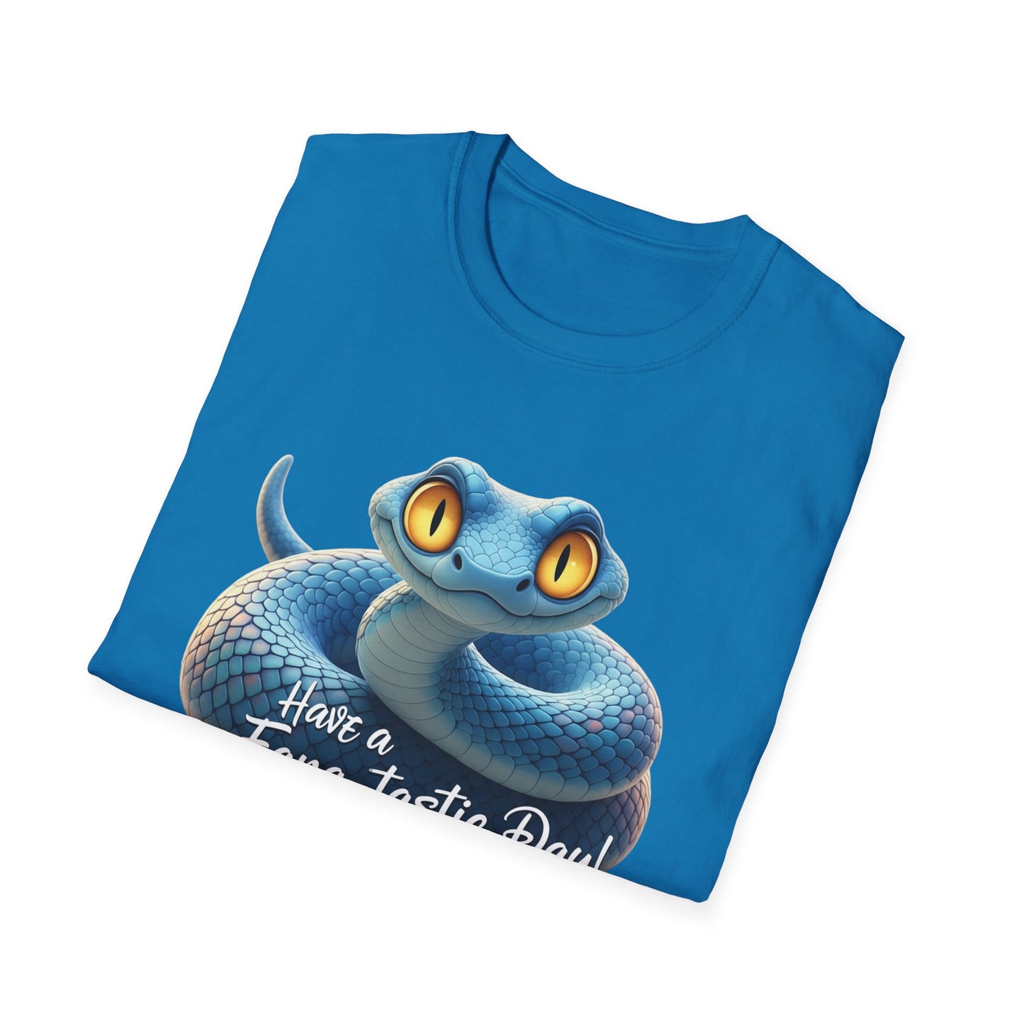 Have A Fang-tastic Day Snake T-Shirt, Funny Reptile Tee, Cute Snake Lover Gift, Animal Pun Shirt, Humor Top For Her Or Him