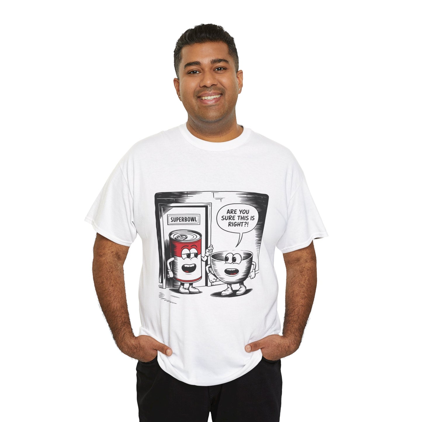 Comic Unisex Tee - Superbowl Design