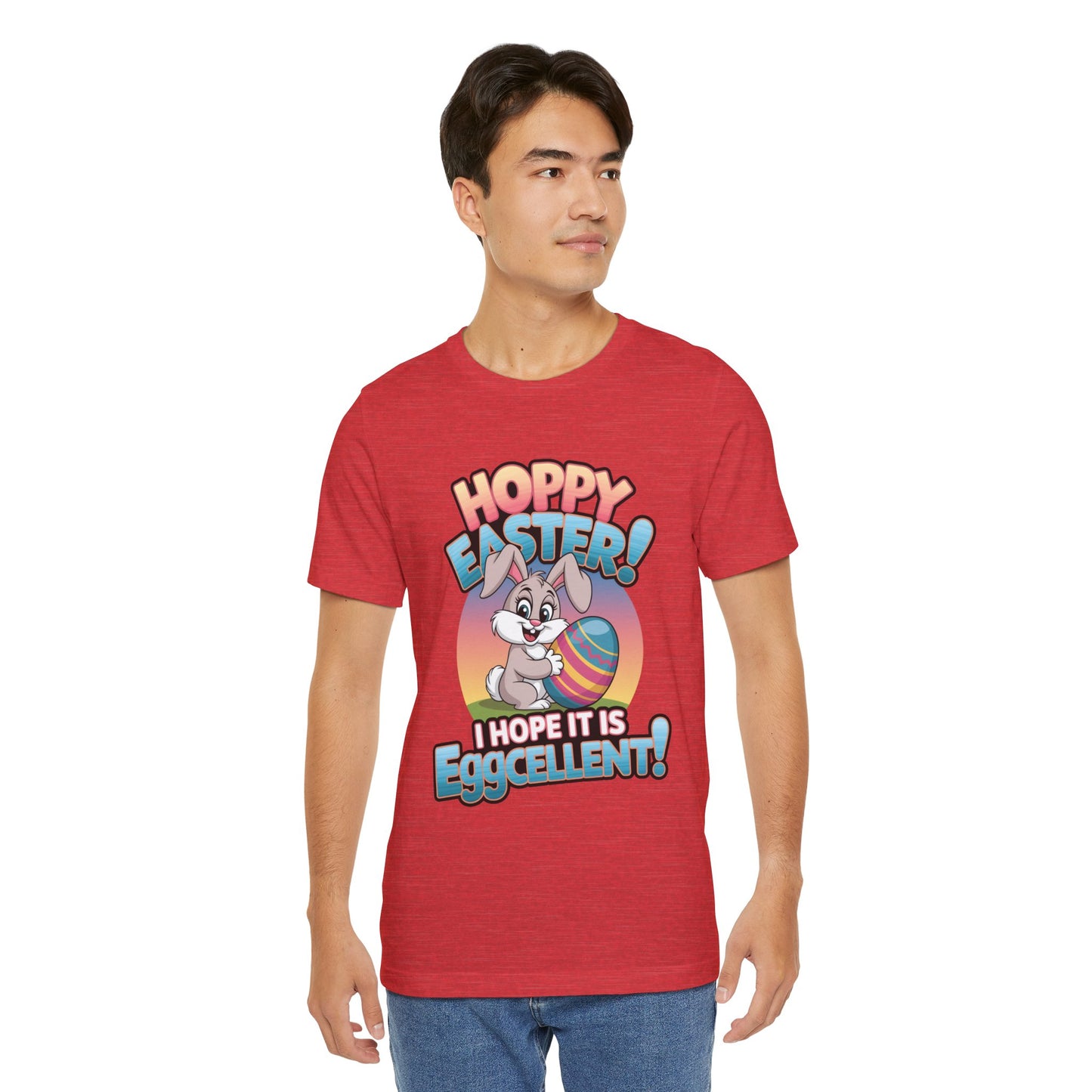 Happy Easter Unisex Tee Easter Shirt Easter Bunny T Shirt Easter Apparel Easter Bunny Outfit