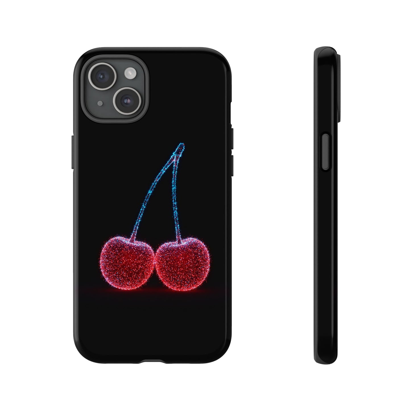 iPhone Case Bioluminescent Cherries Cherry Phone Case Cherry iPhone Case