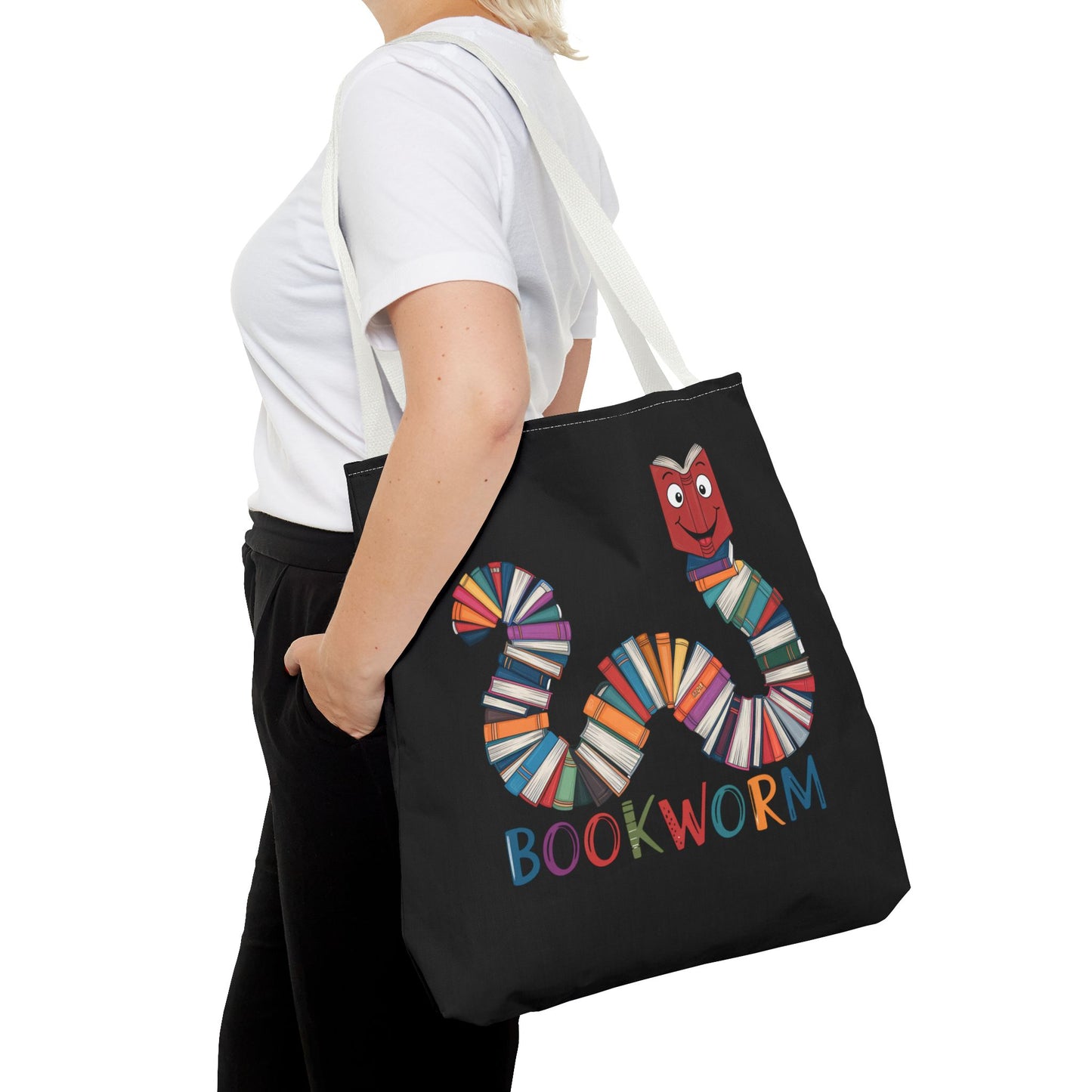 Bookworm Tote Bag