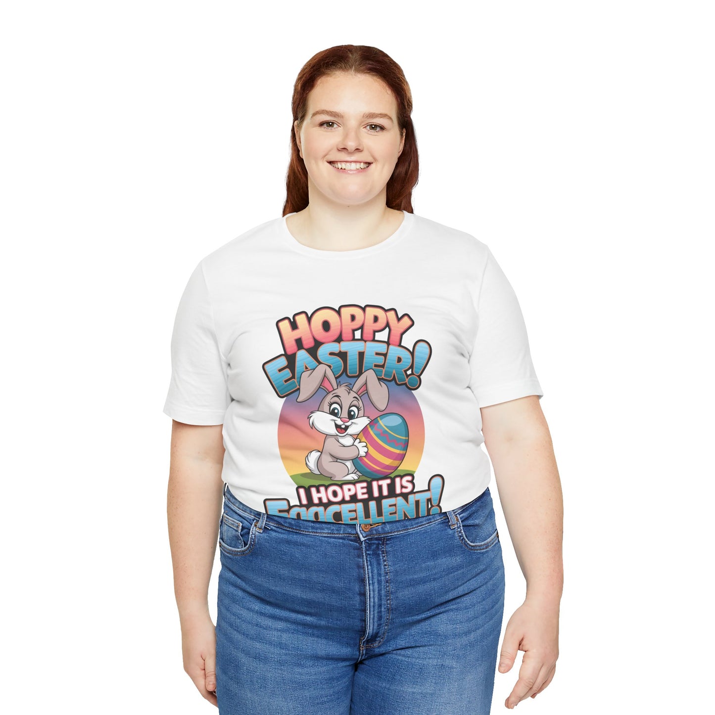 Happy Easter Unisex Tee Easter Shirt Easter Bunny T Shirt Easter Apparel Easter Bunny Outfit