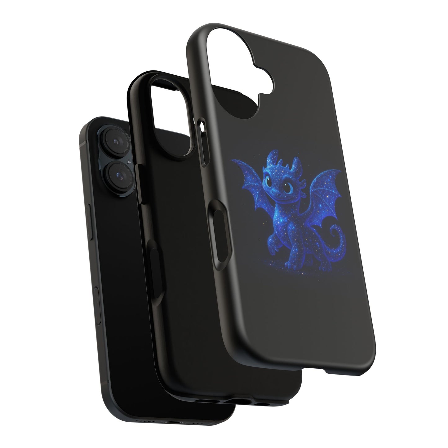 Galaxy Dragon iPhone Case - Cute Fantasy Star Phone Cover for iPhone Phones | Gift for Dragon Lover | Cosmic Creature Art