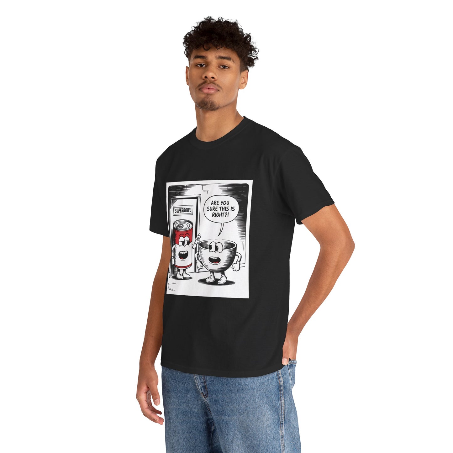 Comic Unisex Tee - Superbowl Design