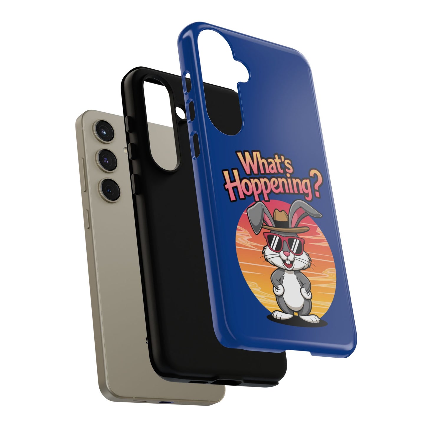 Samsung Case- Cool Bunny 'What's Hoppening'