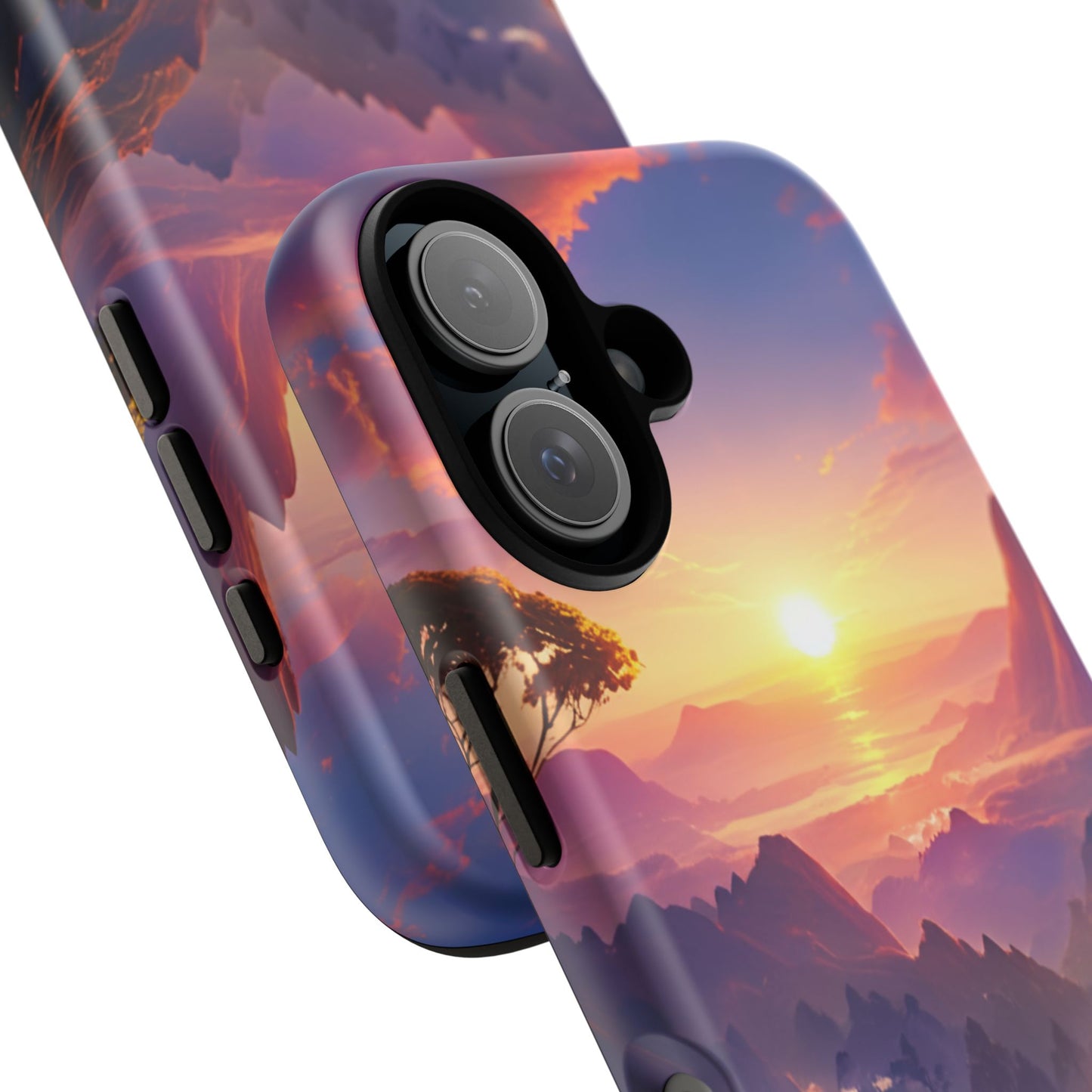 iPhone Tough Case - Artistic Sunset Landscape