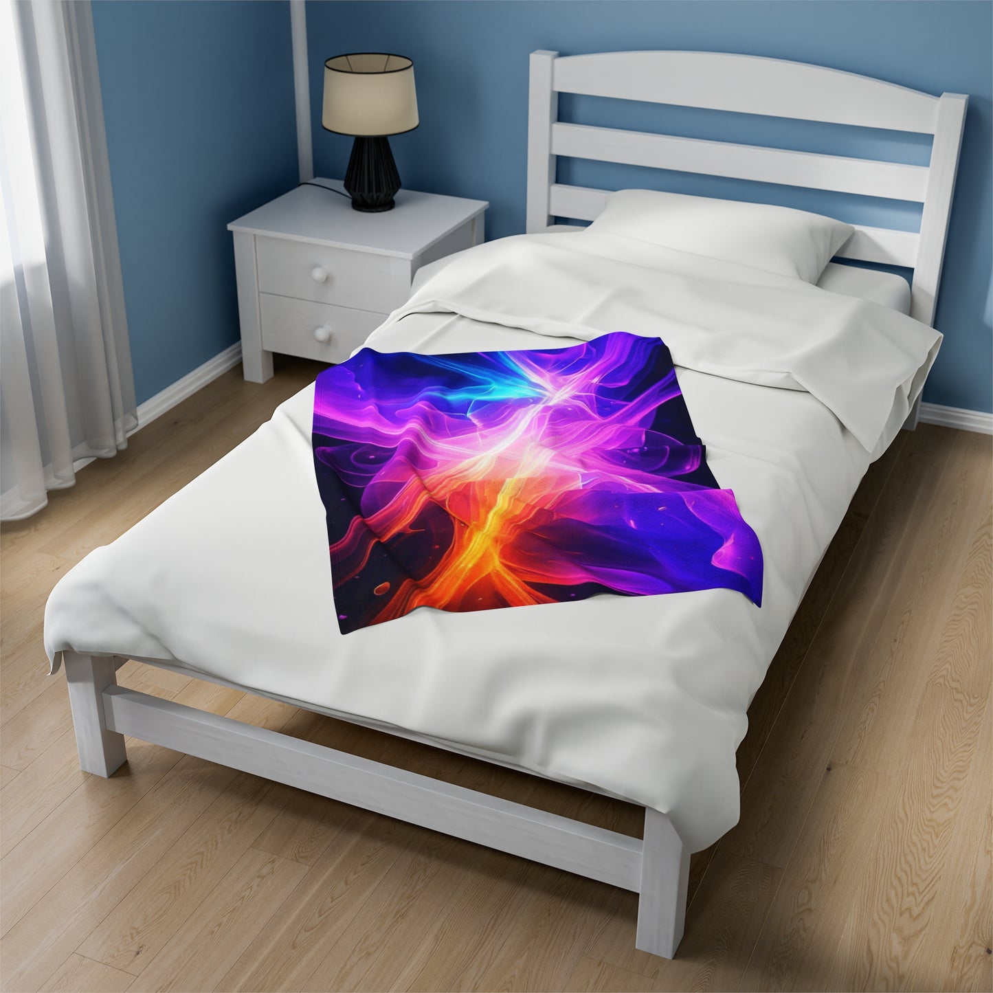 Color Splash Plush Velveteen Blanket