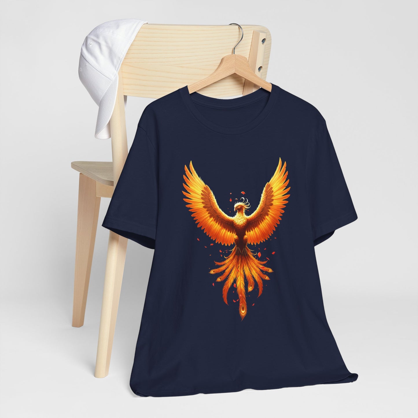 Phoenix Rising Shirt • Fiery Phoenix Graphic Tee • Rebirth Transformation Myth Shirt • Firebird Art Tee • Unisex Gift Tee XS‑5XL