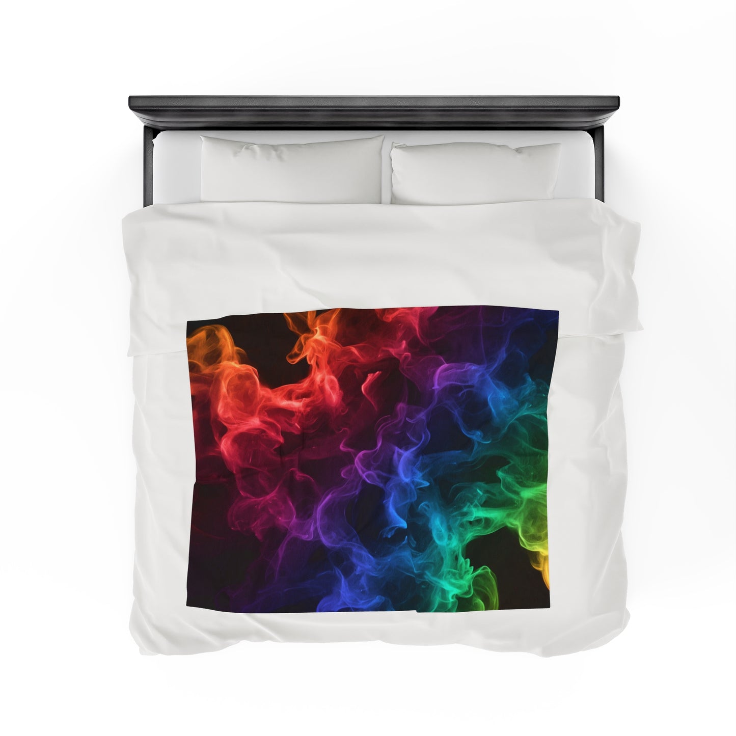 Color Smoke Clash Blanket