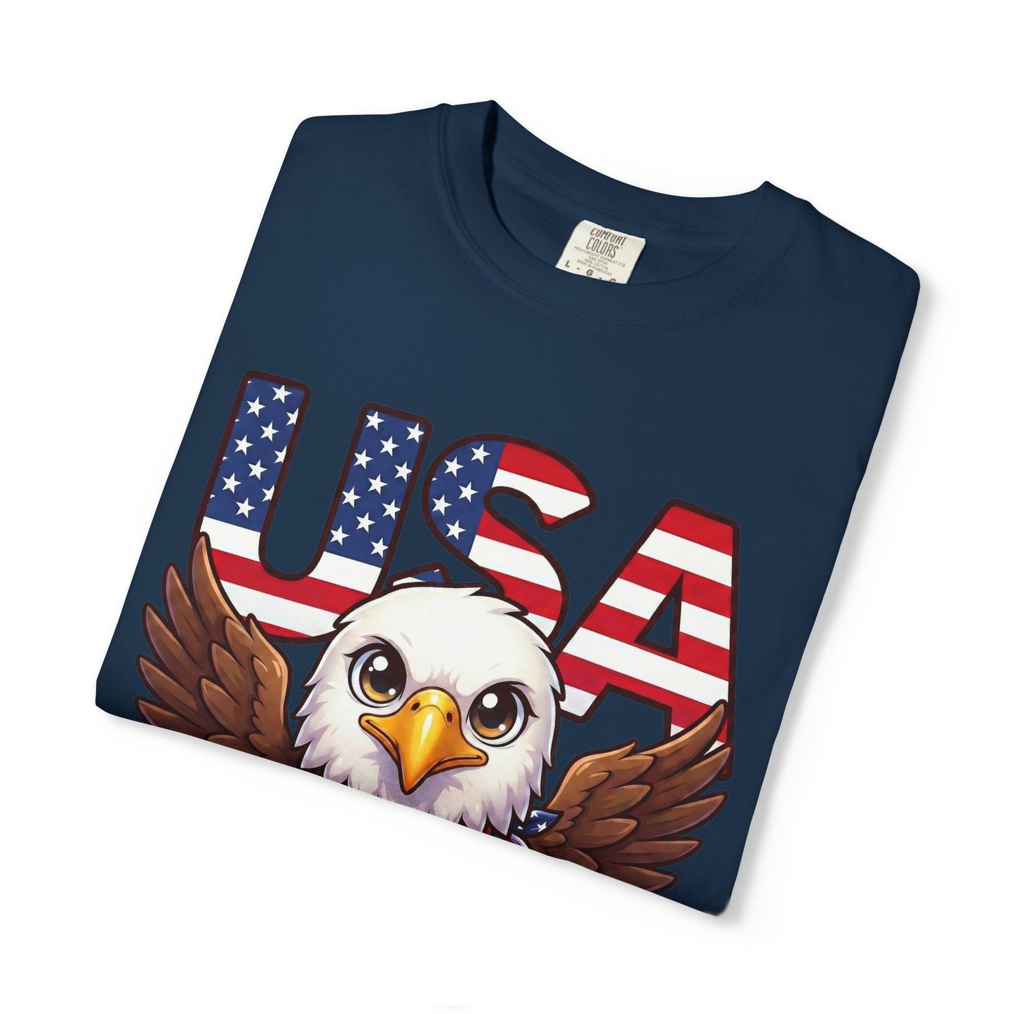 USA Eagle Shirt, Patriotic Comfort Colors Shirt, American Flag Eagle T Shirt, Fourth Of July Shirt, Freedom Graphic Tee, USA Pride Shirt