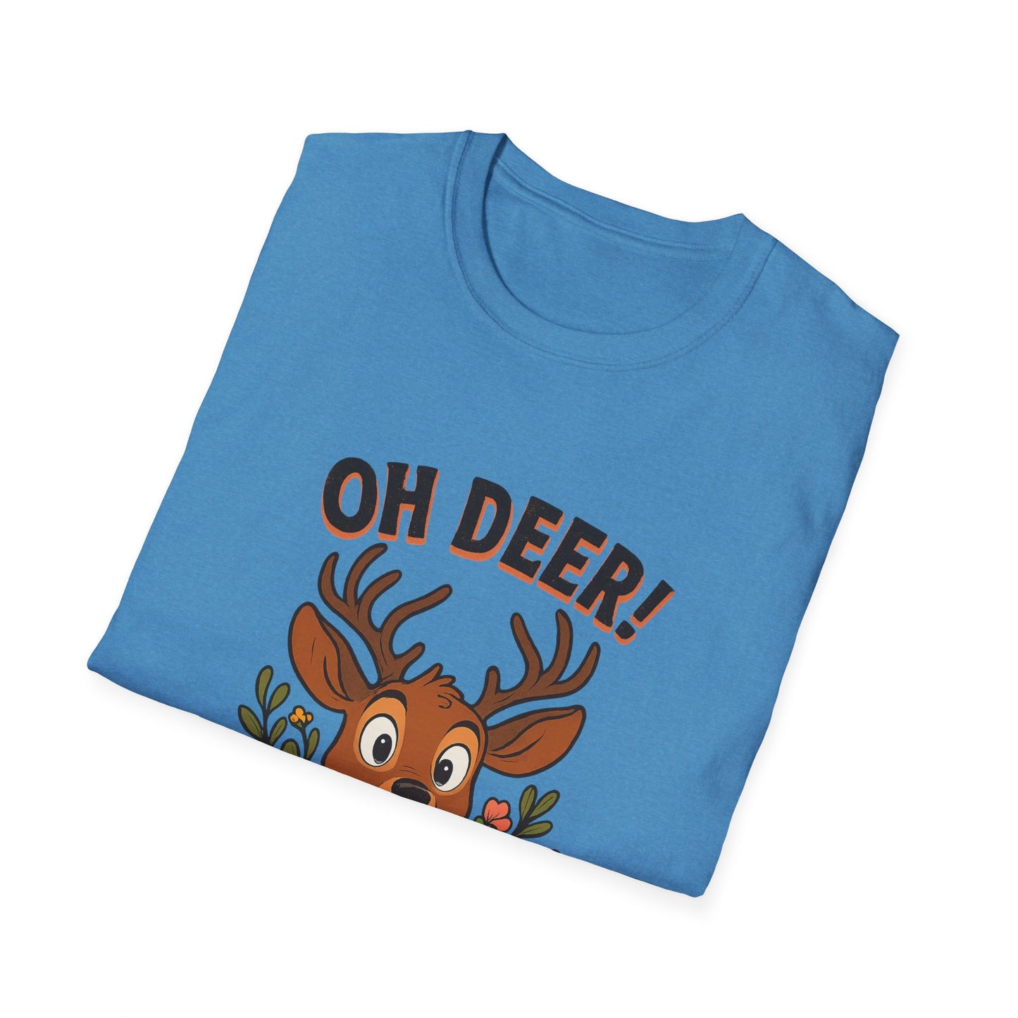 Oh Deer T-Shirt Animal Apparel Wildlife shirt Deer Tee Gift for Animal Lovers