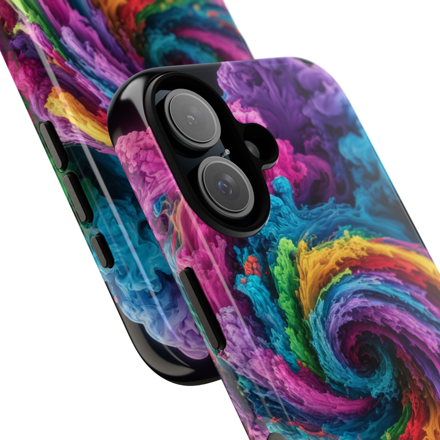iPhone Case - Colorful Swirl Design
