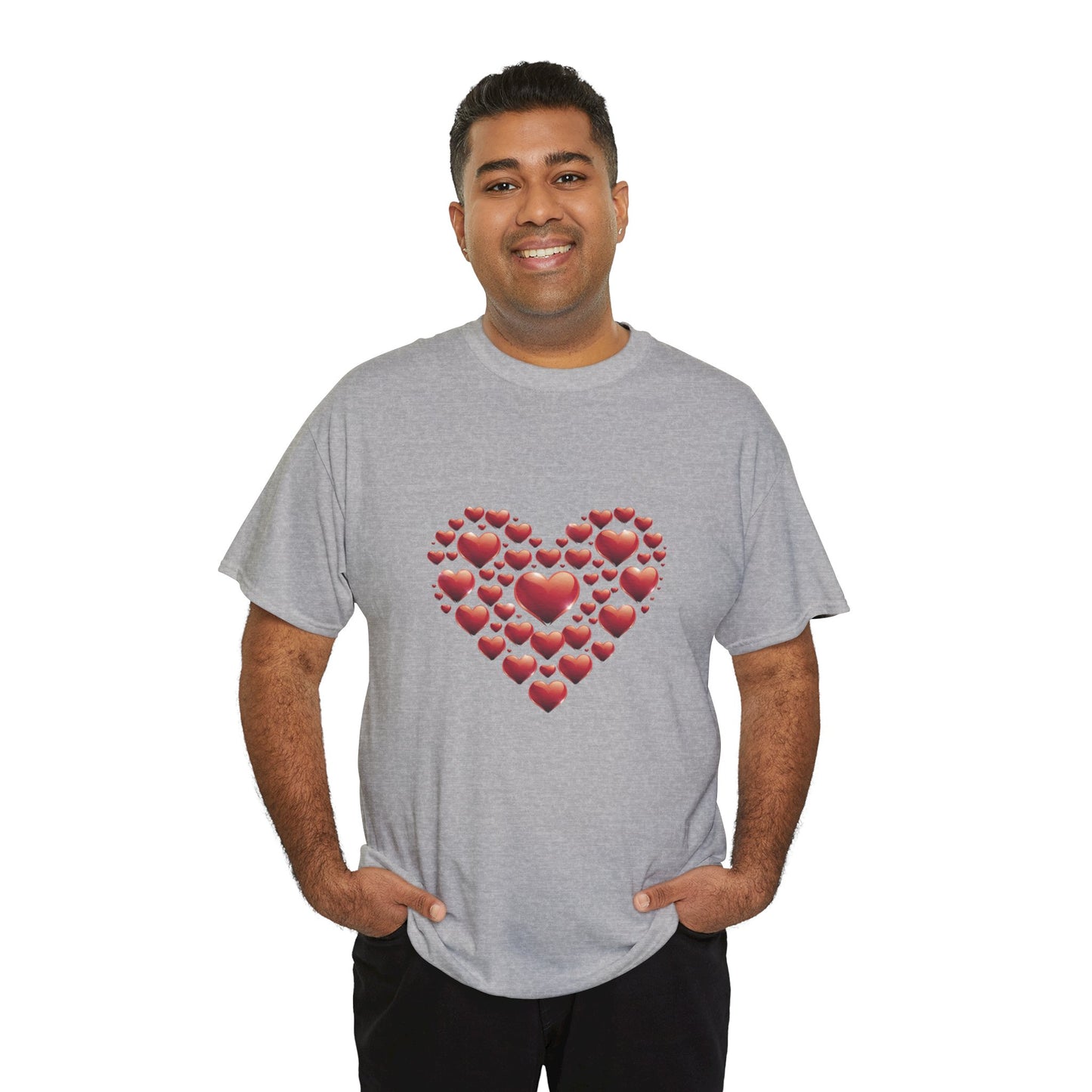 Heart Of Hearts Shirt, Minimal Valentine Shirt, Red Heart Graphic Tee, Love Aesthetic T Shirt, Valentine Gift Shirt