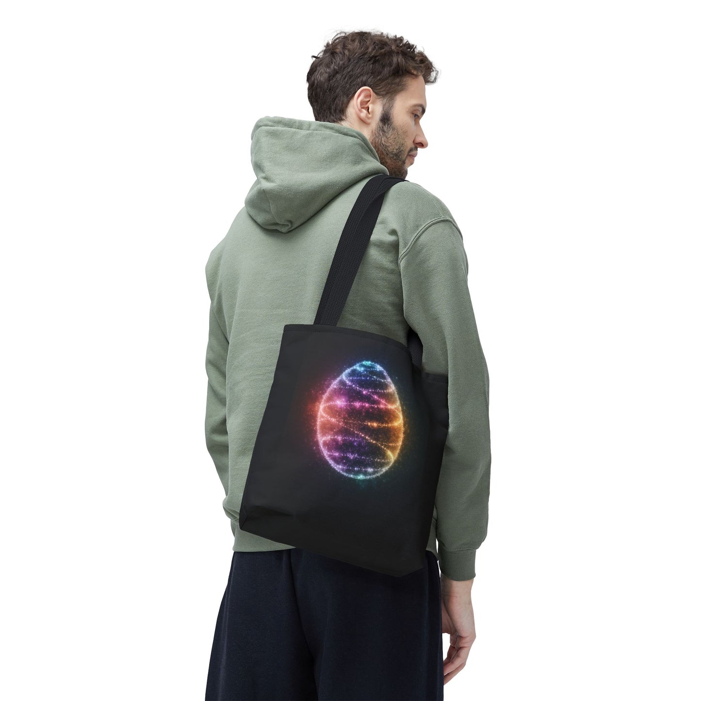 Bioluminescent Easter Egg Tote Bag