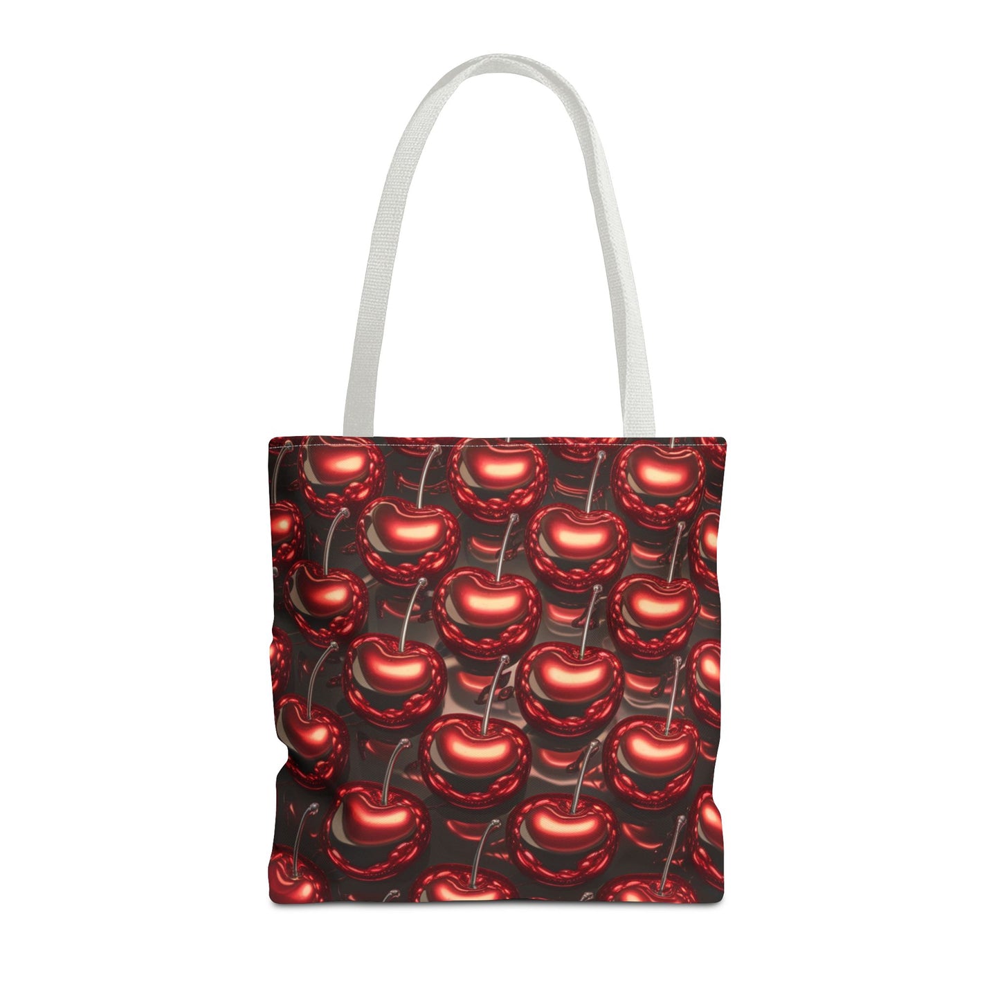 Cherry Tile Tote Bag