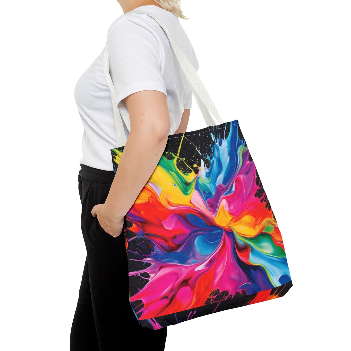 Vibrant Splash Tote Bag