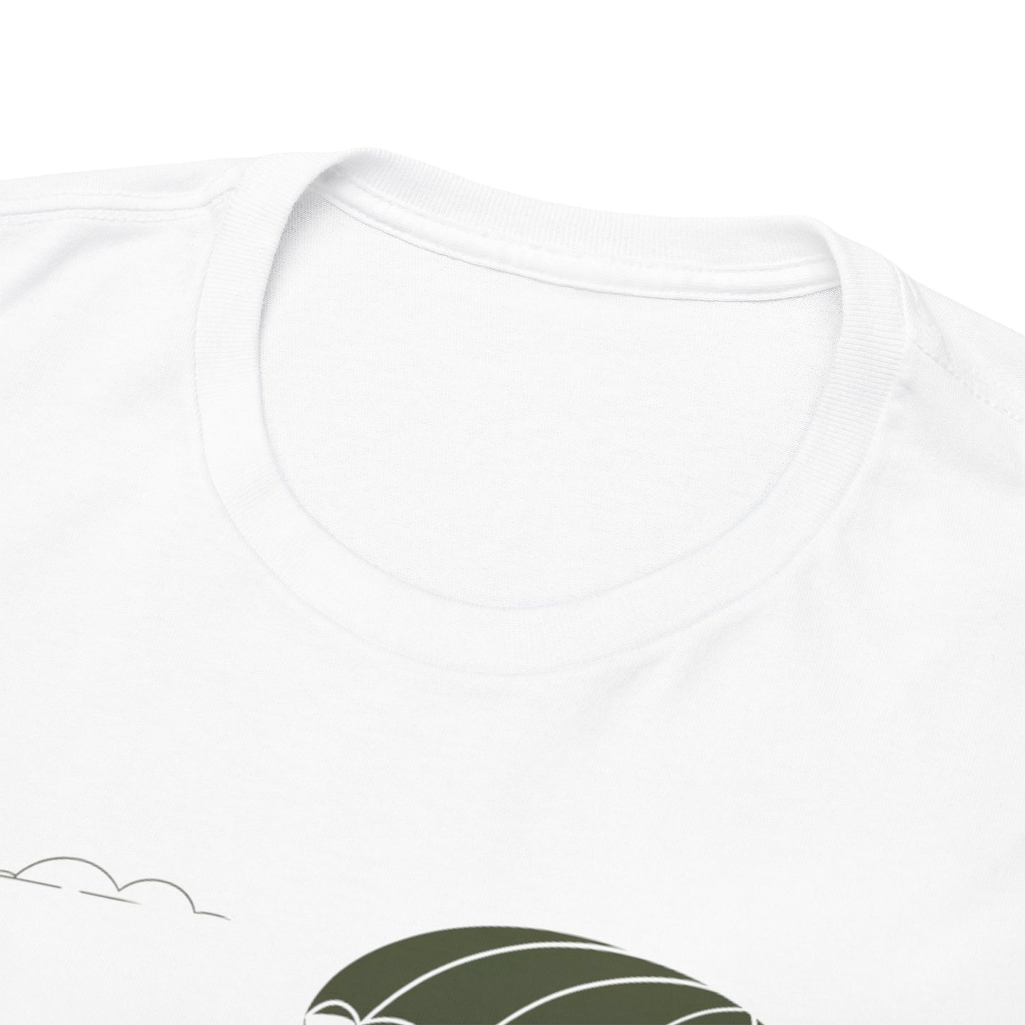 Be-Leaf In Yourself Maple Leaf Parachute T-Shirt | Funny Motivational Nature Graphic Tee | Self-Love Fall Autumn Shirt | Outdoorsy Gift