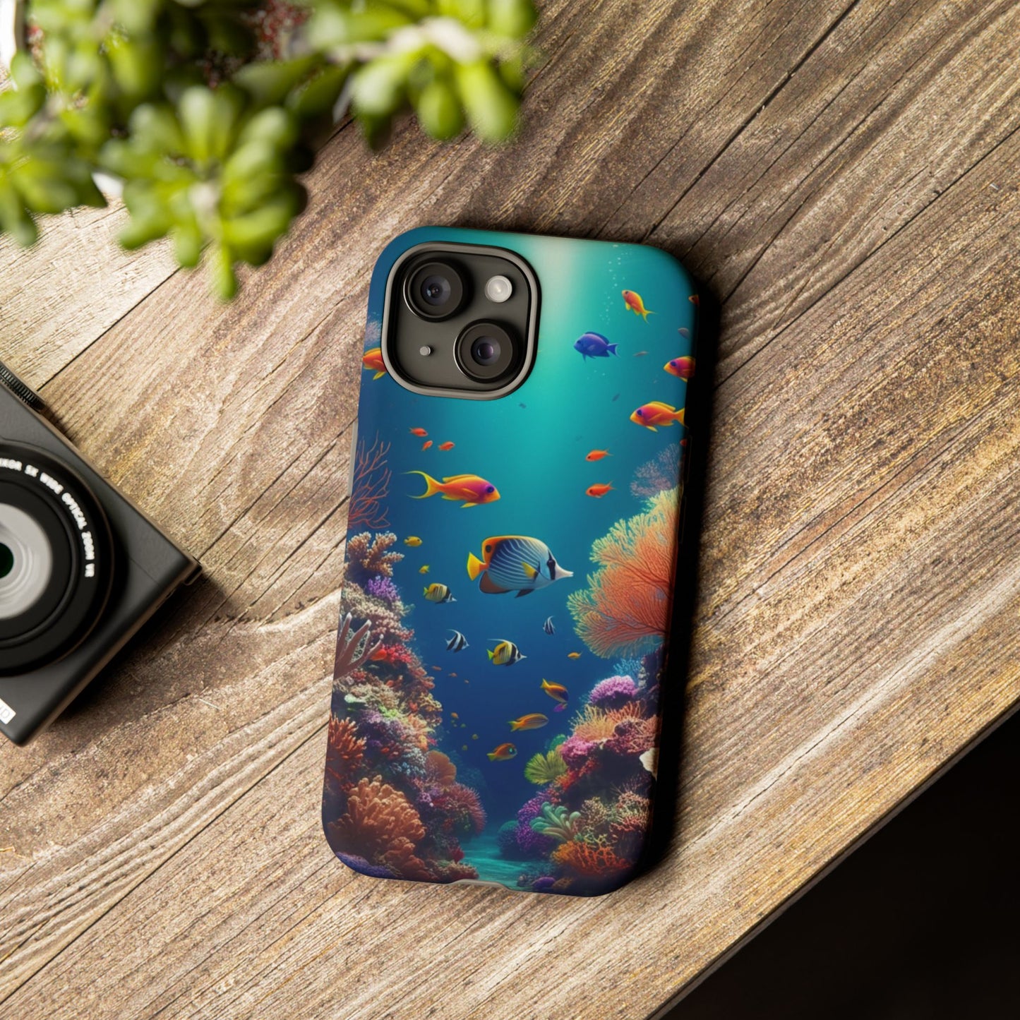 Coral Reef Tough iPhone case