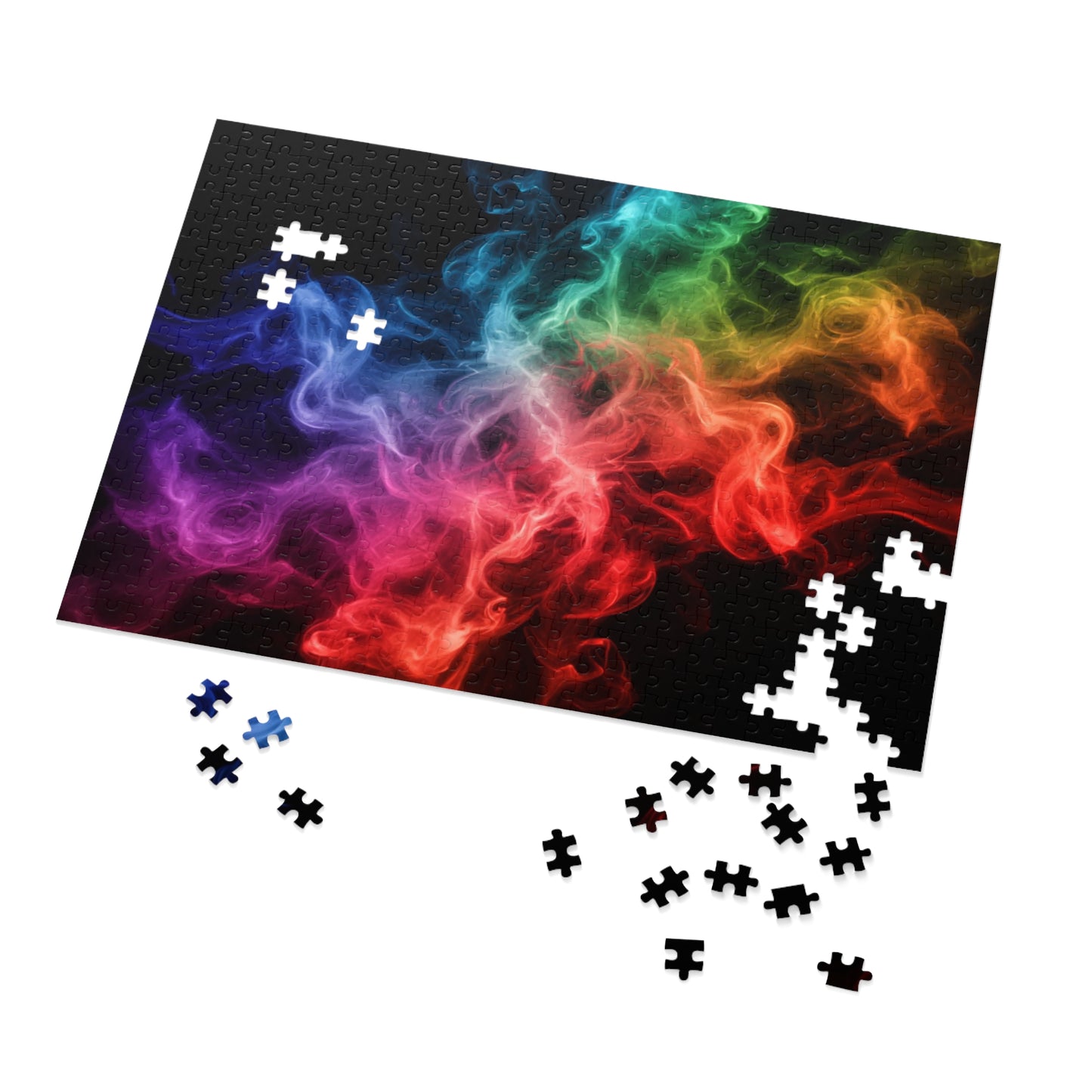 Colorful Smoke Jigsaw Puzzle