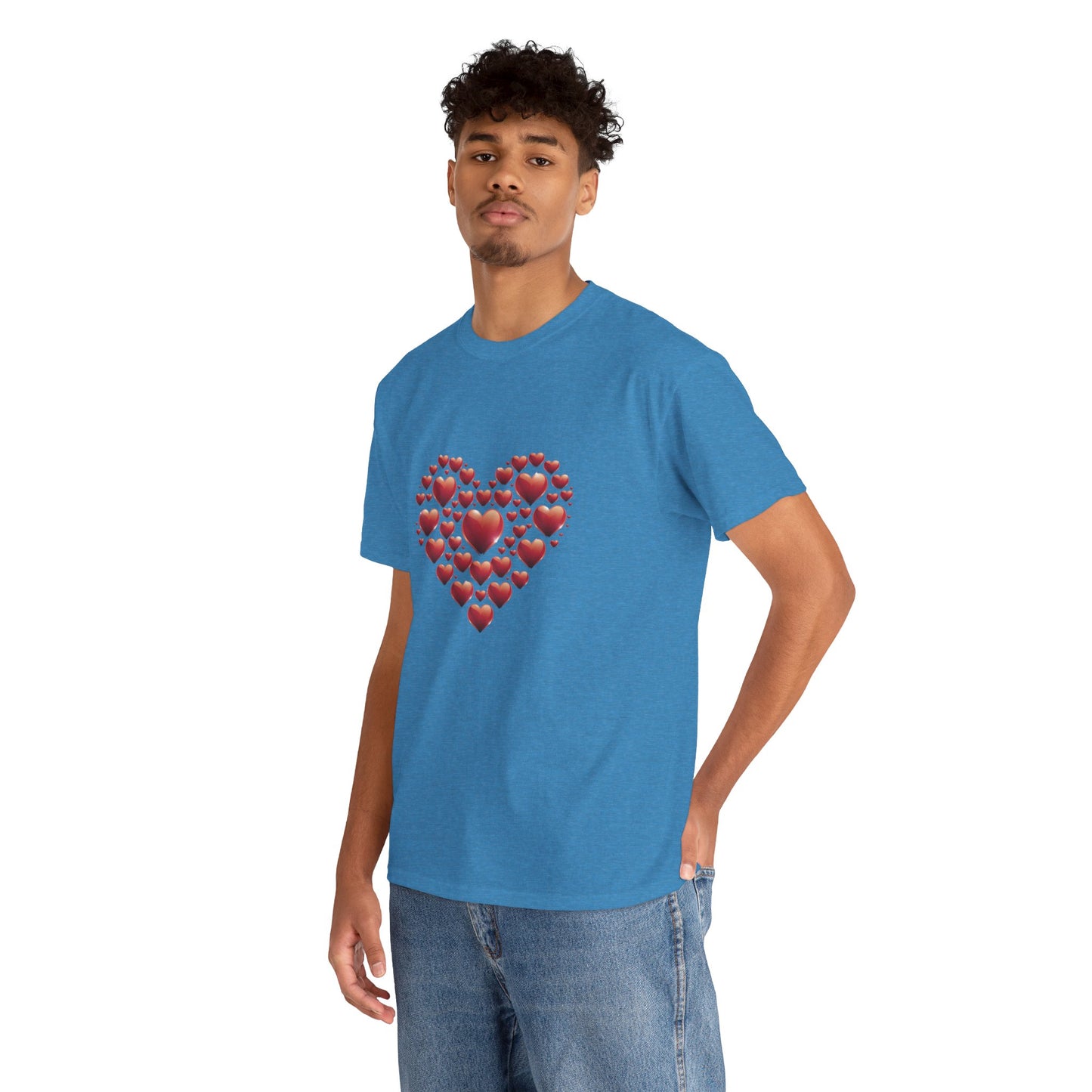 Heart Of Hearts Shirt, Minimal Valentine Shirt, Red Heart Graphic Tee, Love Aesthetic T Shirt, Valentine Gift Shirt