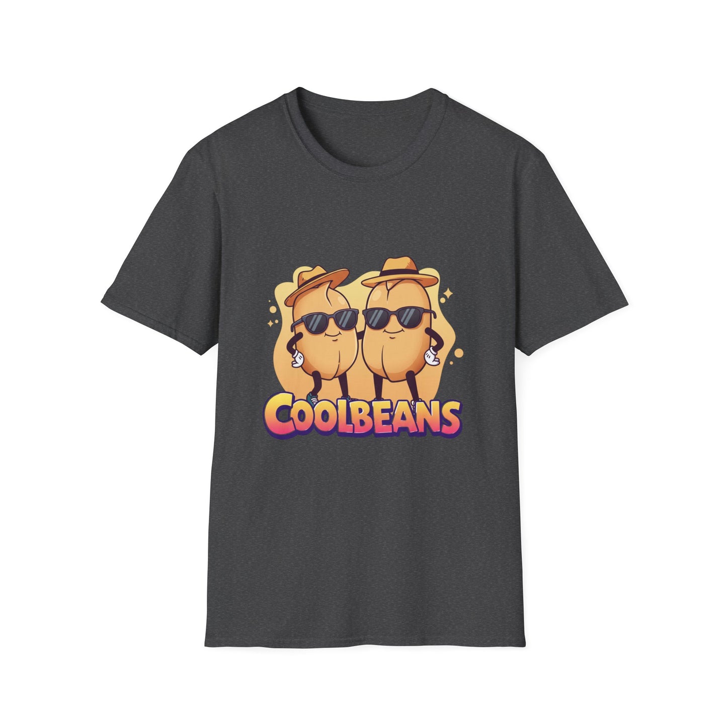 Cool Beans T-Shirt - Two Cooler-Than-Cool Beans With Sunglasses, Quirky Food-Pun Gift Tee for Him, Her or Besties - Perfect Humor and Style
