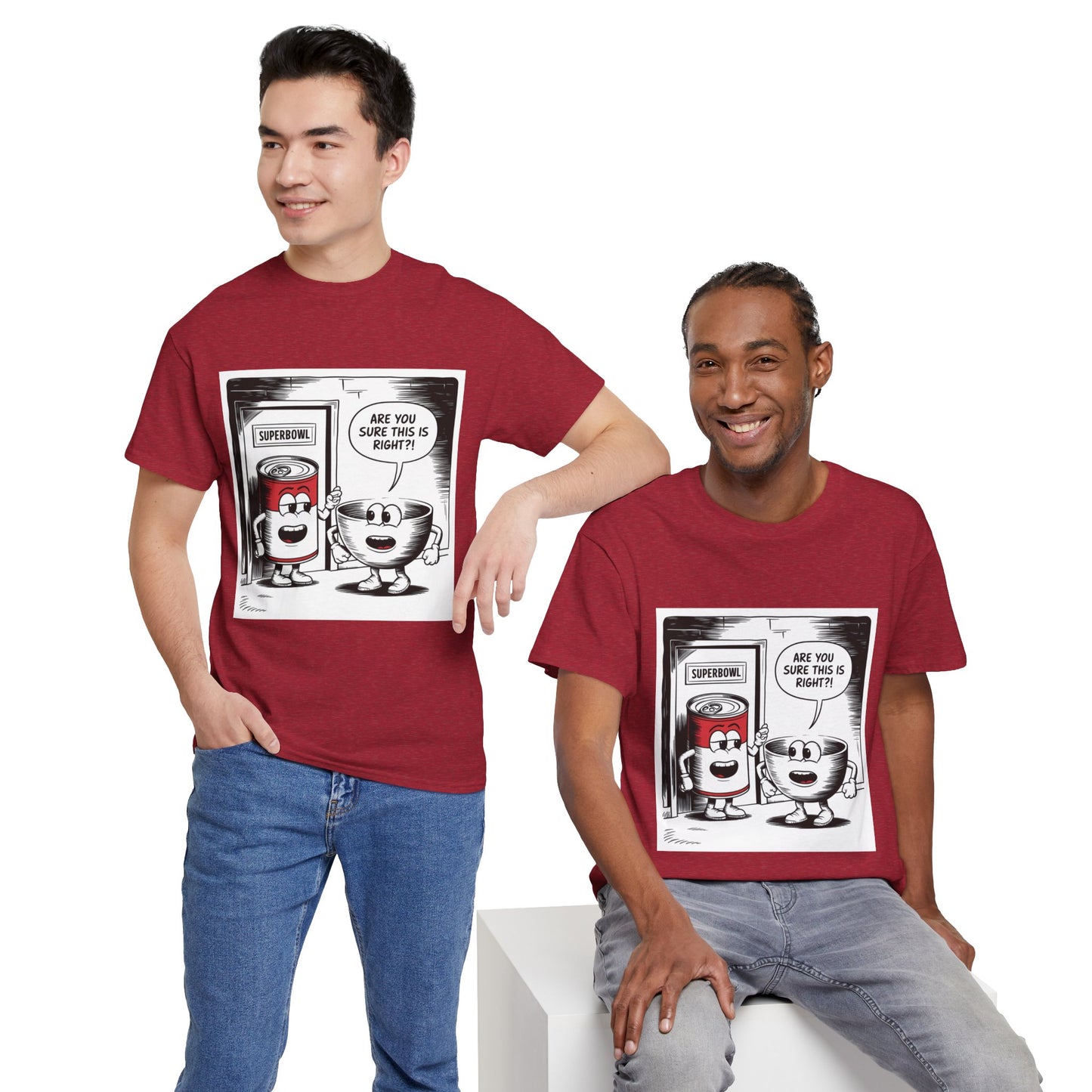 Comic Unisex Tee - Superbowl Design