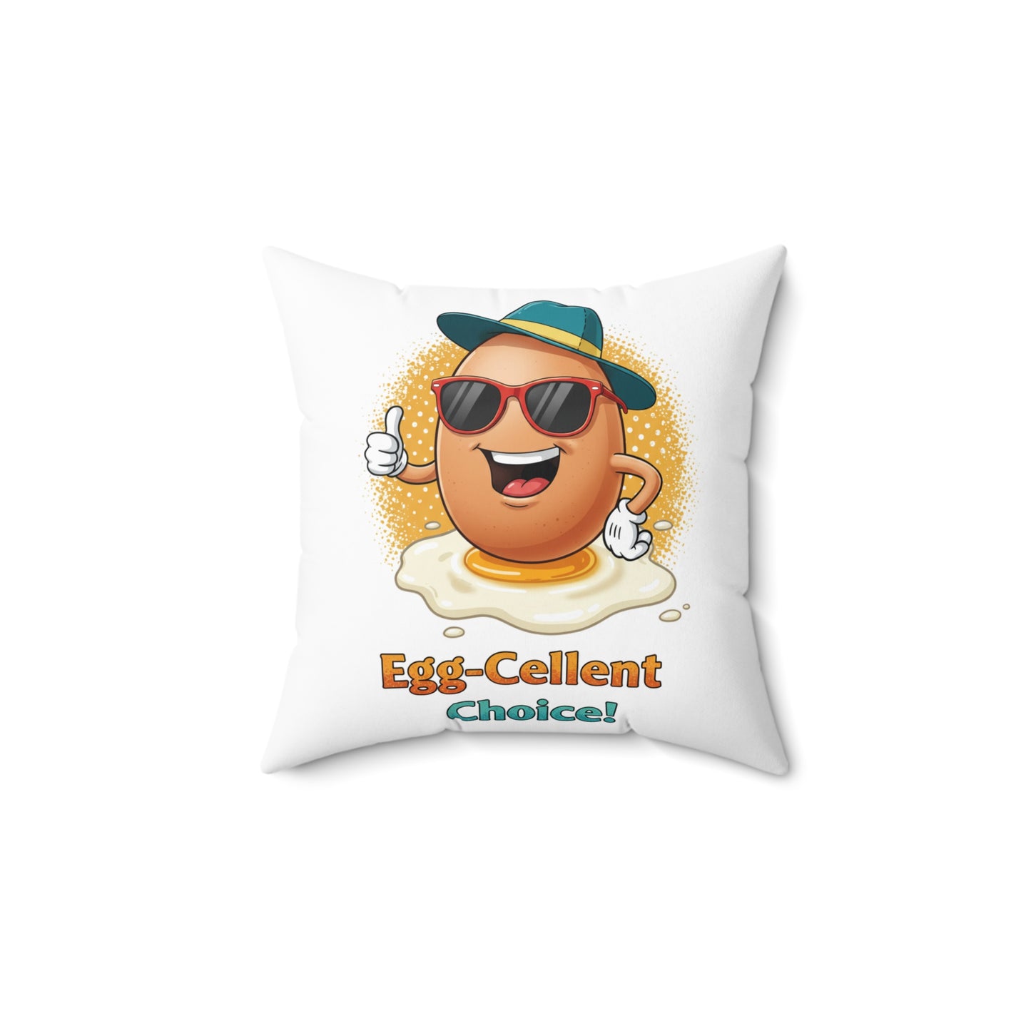 Pillow Egg-Cellent Choice Square Pillow