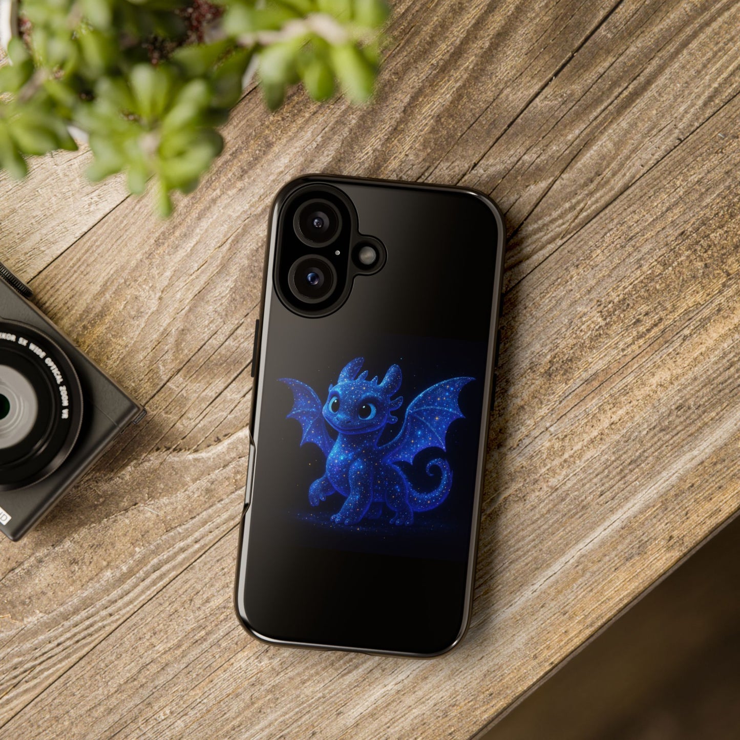 Galaxy Dragon iPhone Case - Cute Fantasy Star Phone Cover for iPhone Phones | Gift for Dragon Lover | Cosmic Creature Art