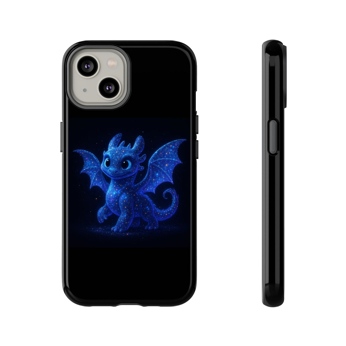 Galaxy Dragon iPhone Case - Cute Fantasy Star Phone Cover for iPhone Phones | Gift for Dragon Lover | Cosmic Creature Art